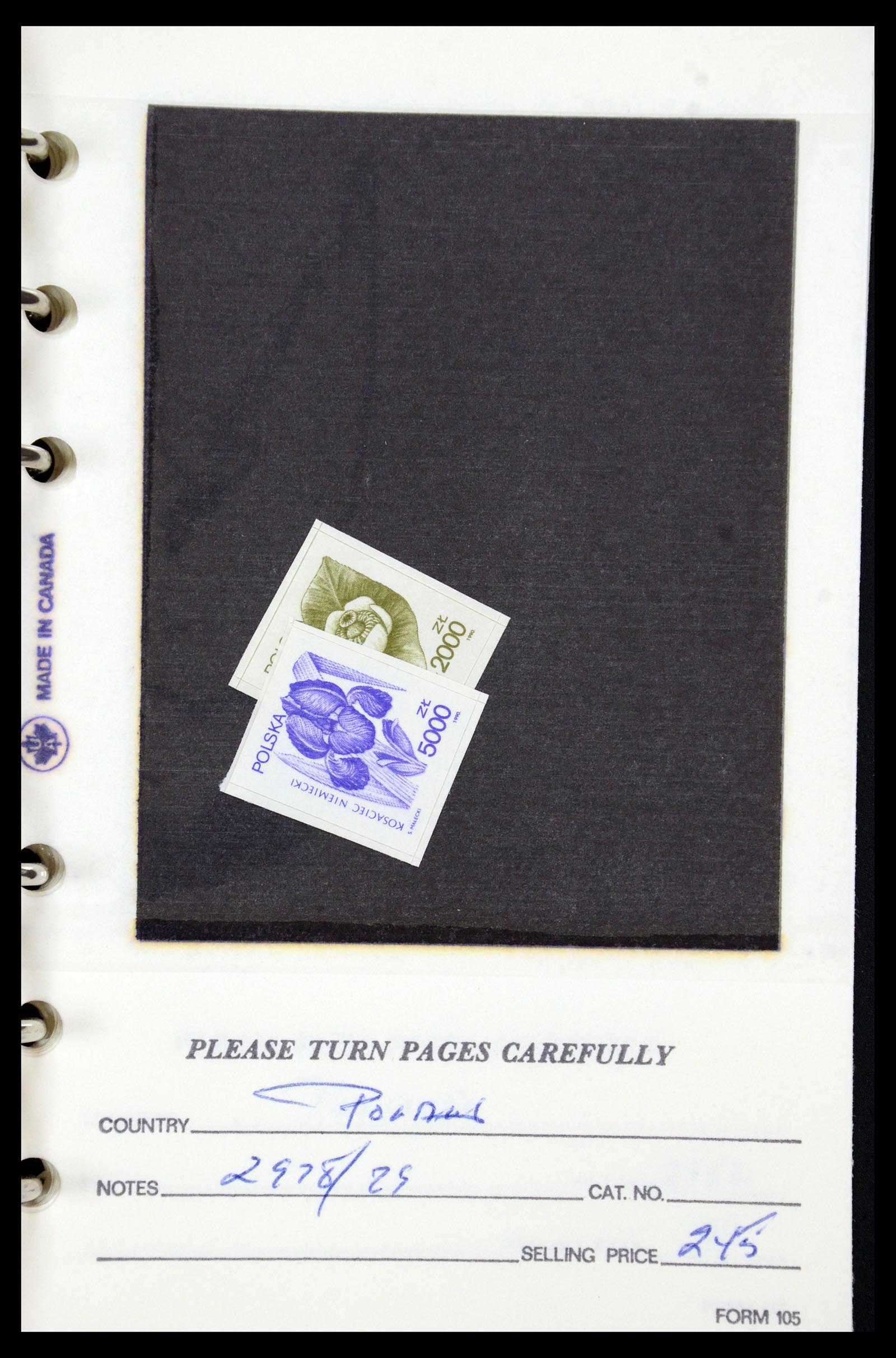 35683 238 - Postzegelverzameling 35683 Polen 1939-1990.