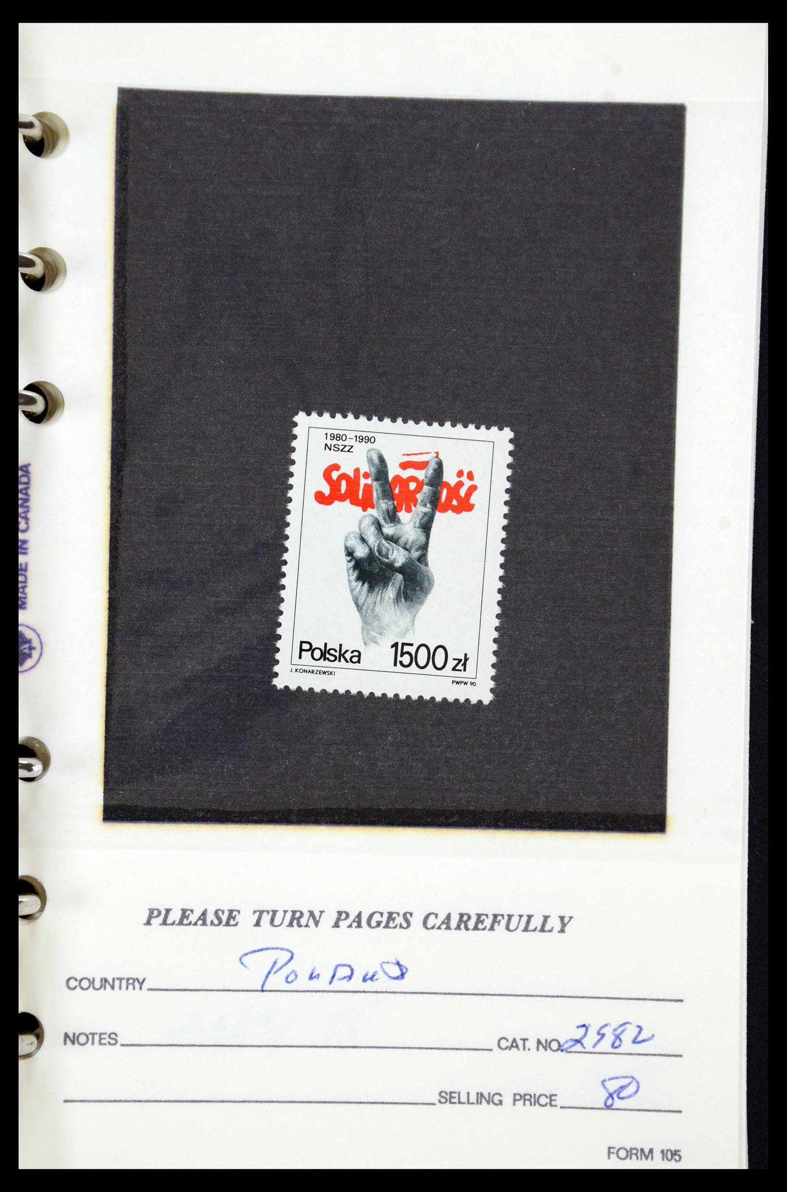 35683 239 - Postzegelverzameling 35683 Polen 1939-1990.