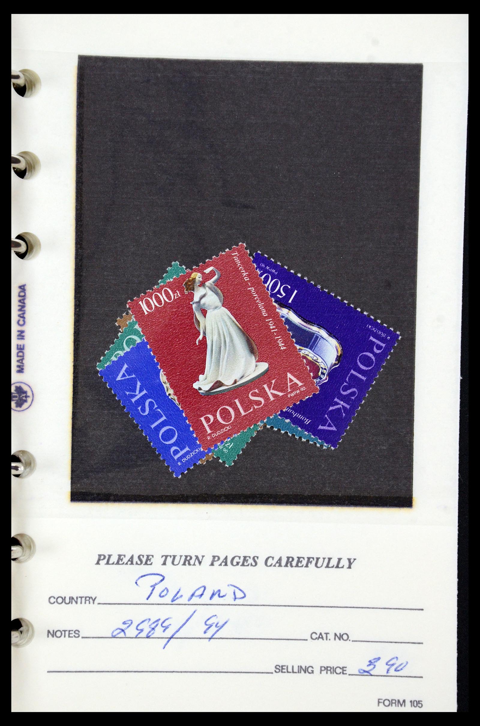 35683 241 - Postzegelverzameling 35683 Polen 1939-1990.