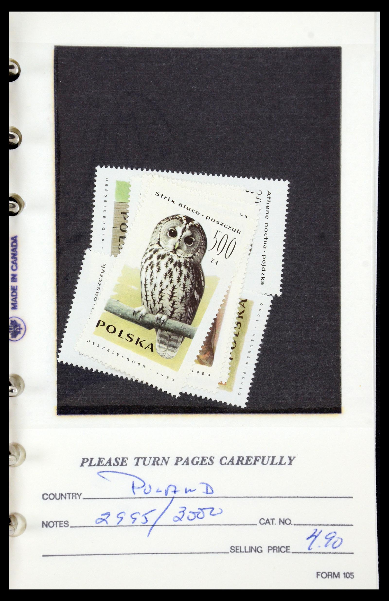 35683 242 - Postzegelverzameling 35683 Polen 1939-1990.