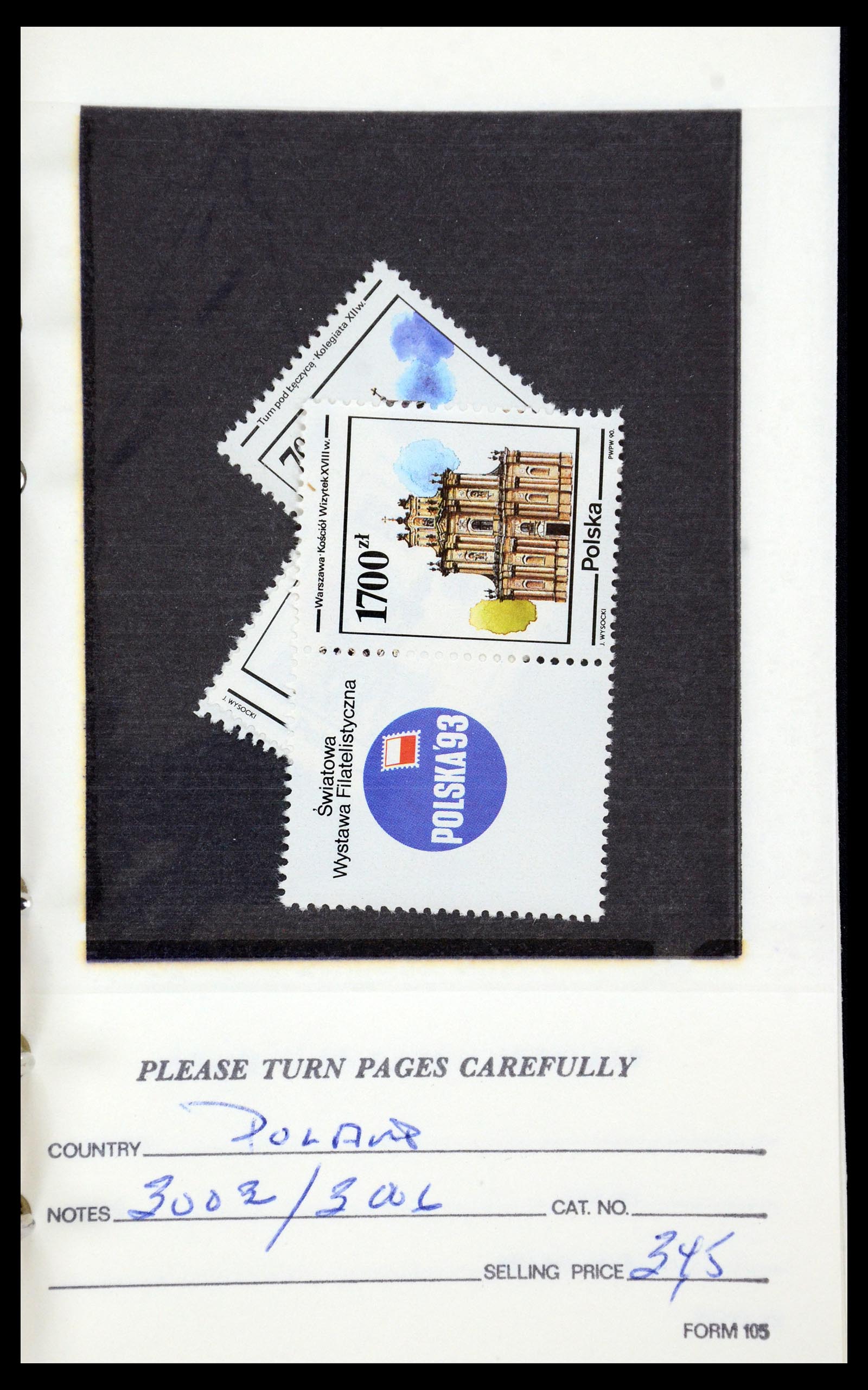 35683 245 - Postzegelverzameling 35683 Polen 1939-1990.