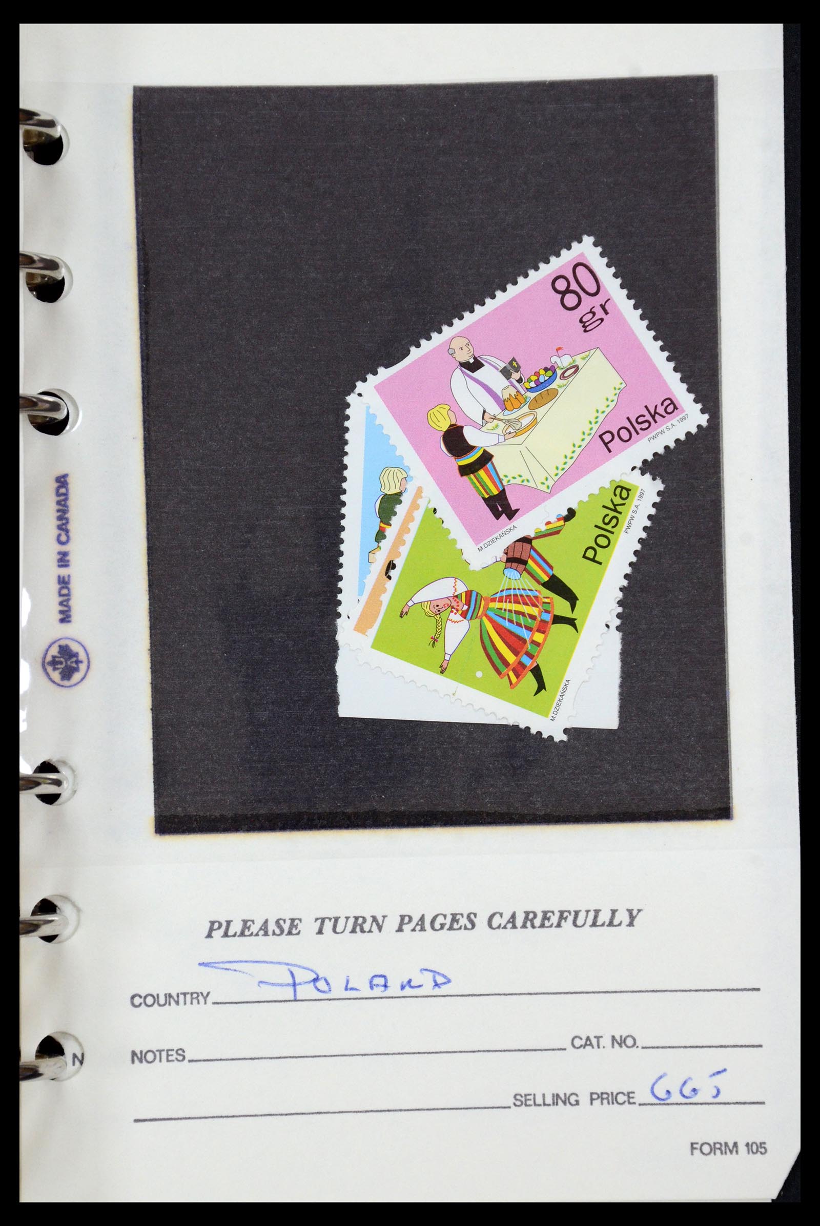 35683 251 - Postzegelverzameling 35683 Polen 1939-1990.