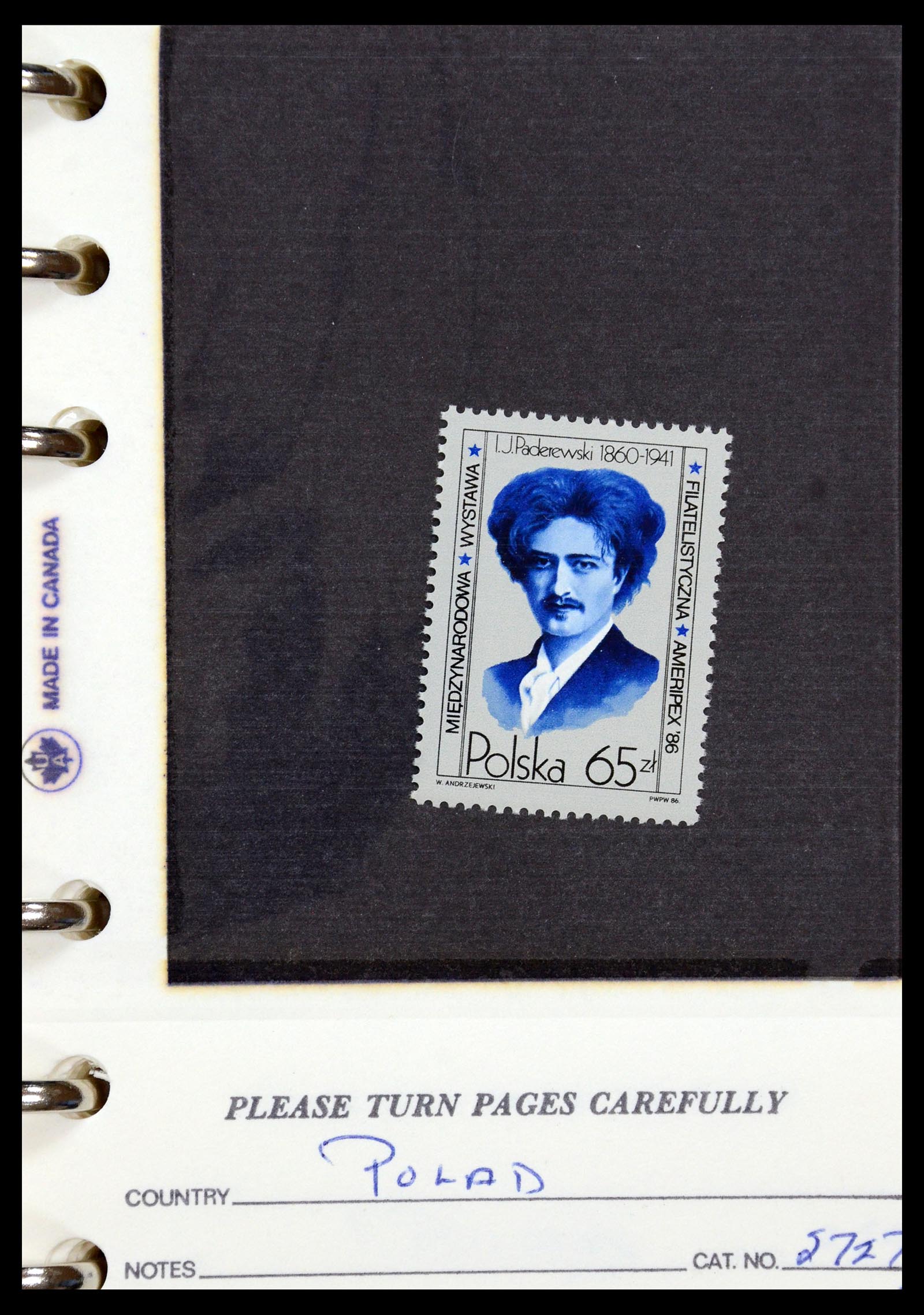 35683 262 - Postzegelverzameling 35683 Polen 1939-1990.
