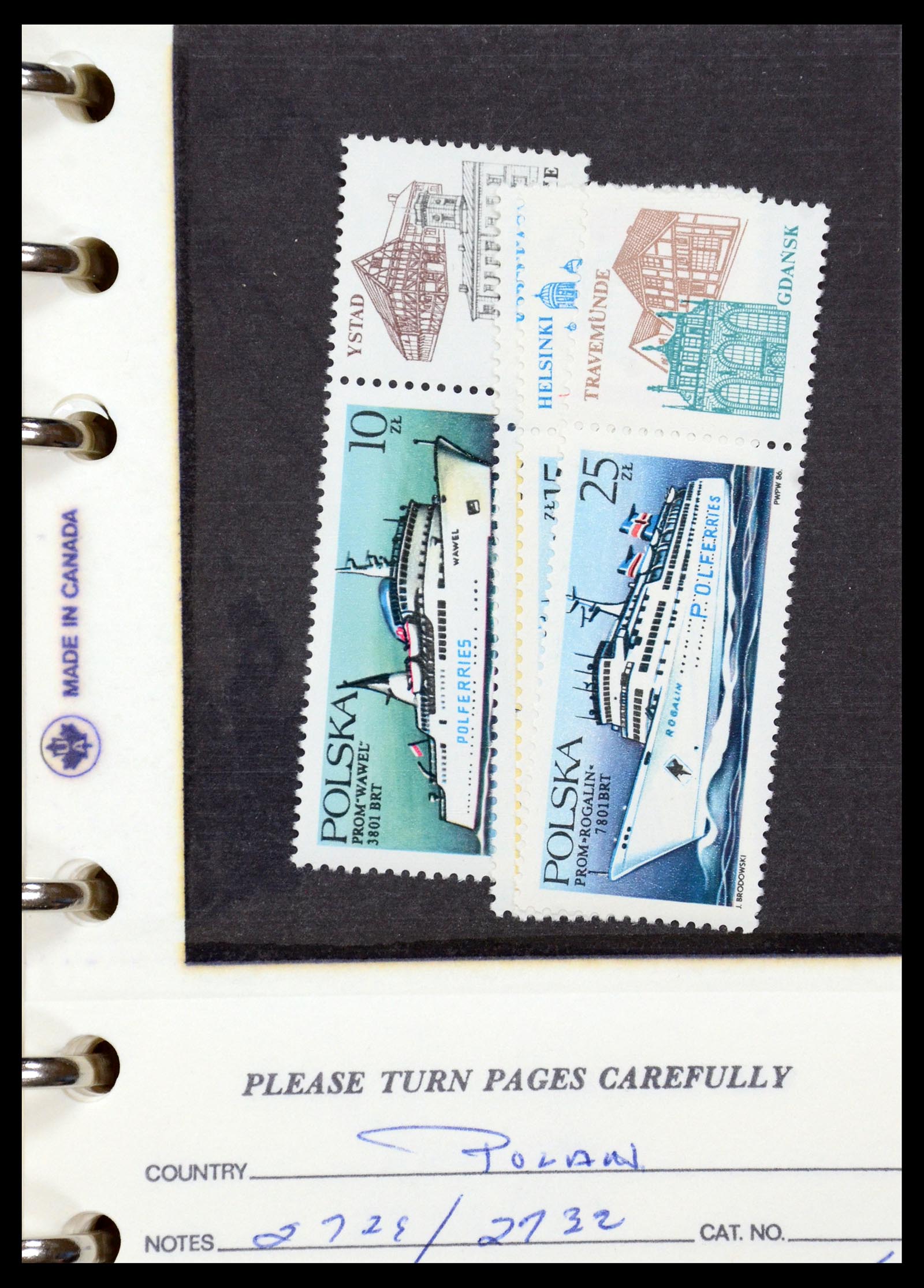 35683 264 - Postzegelverzameling 35683 Polen 1939-1990.