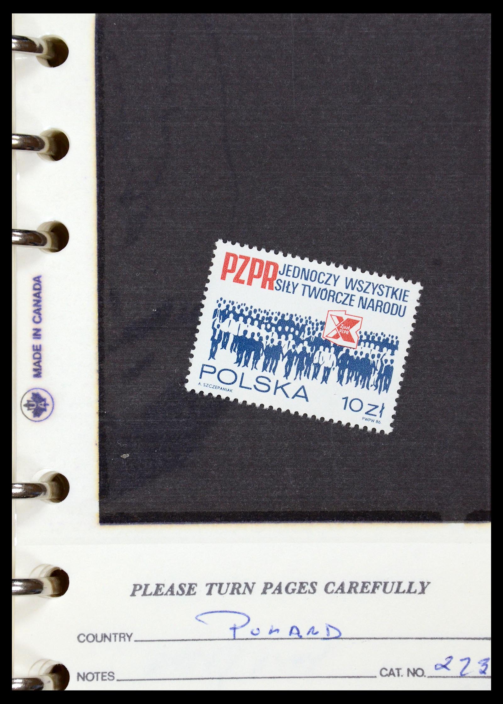 35683 266 - Postzegelverzameling 35683 Polen 1939-1990.