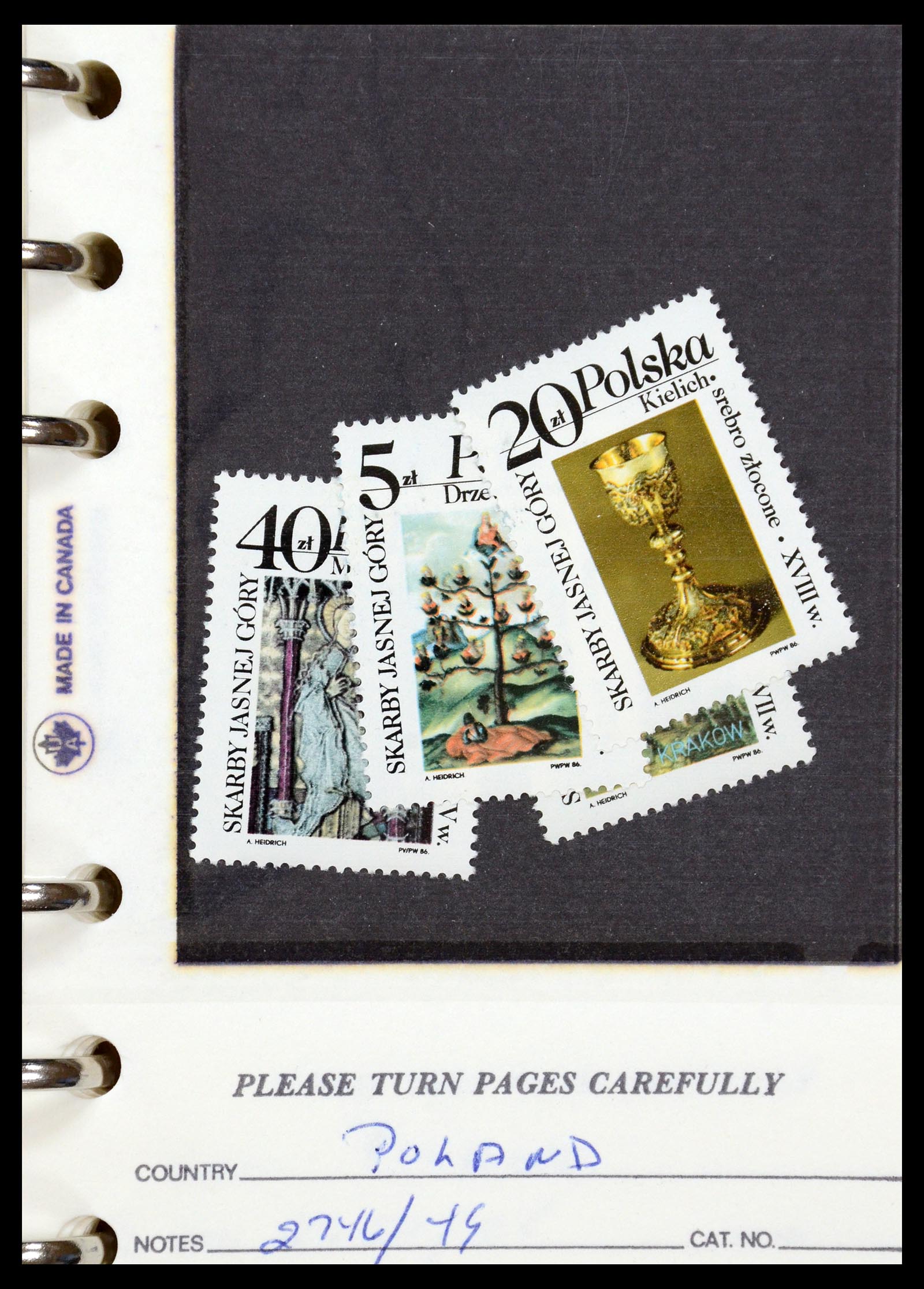 35683 268 - Postzegelverzameling 35683 Polen 1939-1990.