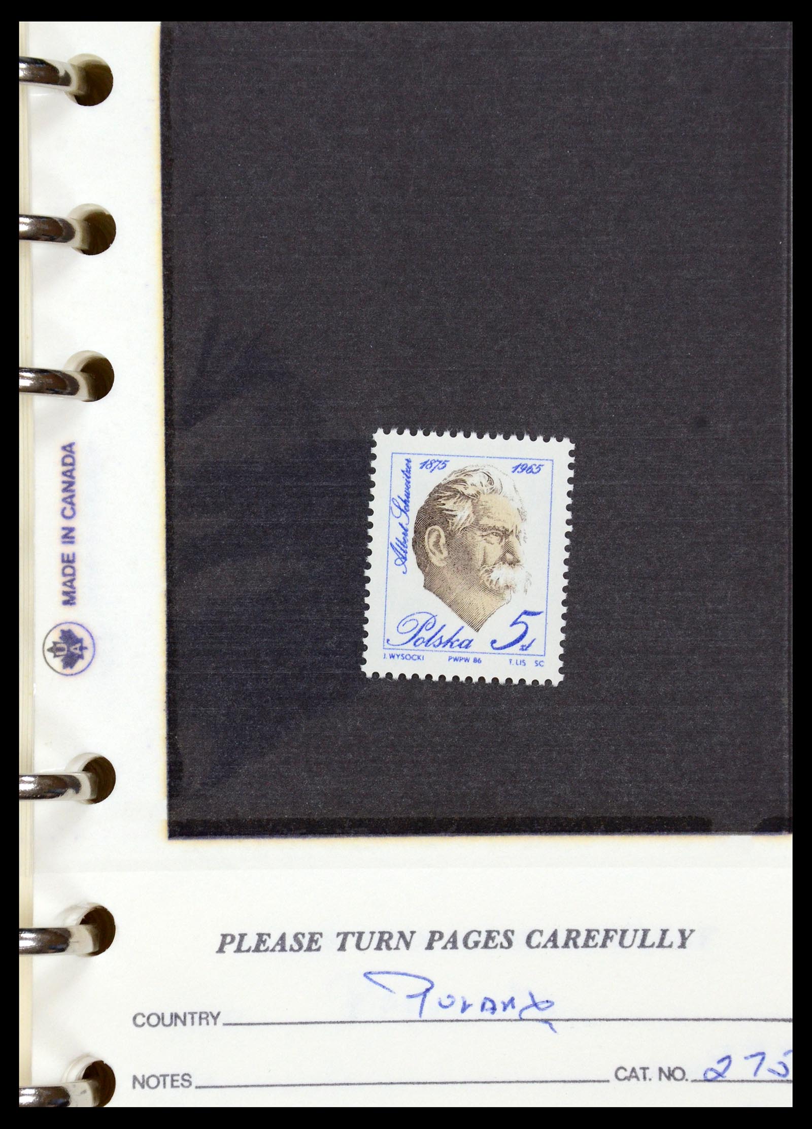 35683 272 - Postzegelverzameling 35683 Polen 1939-1990.