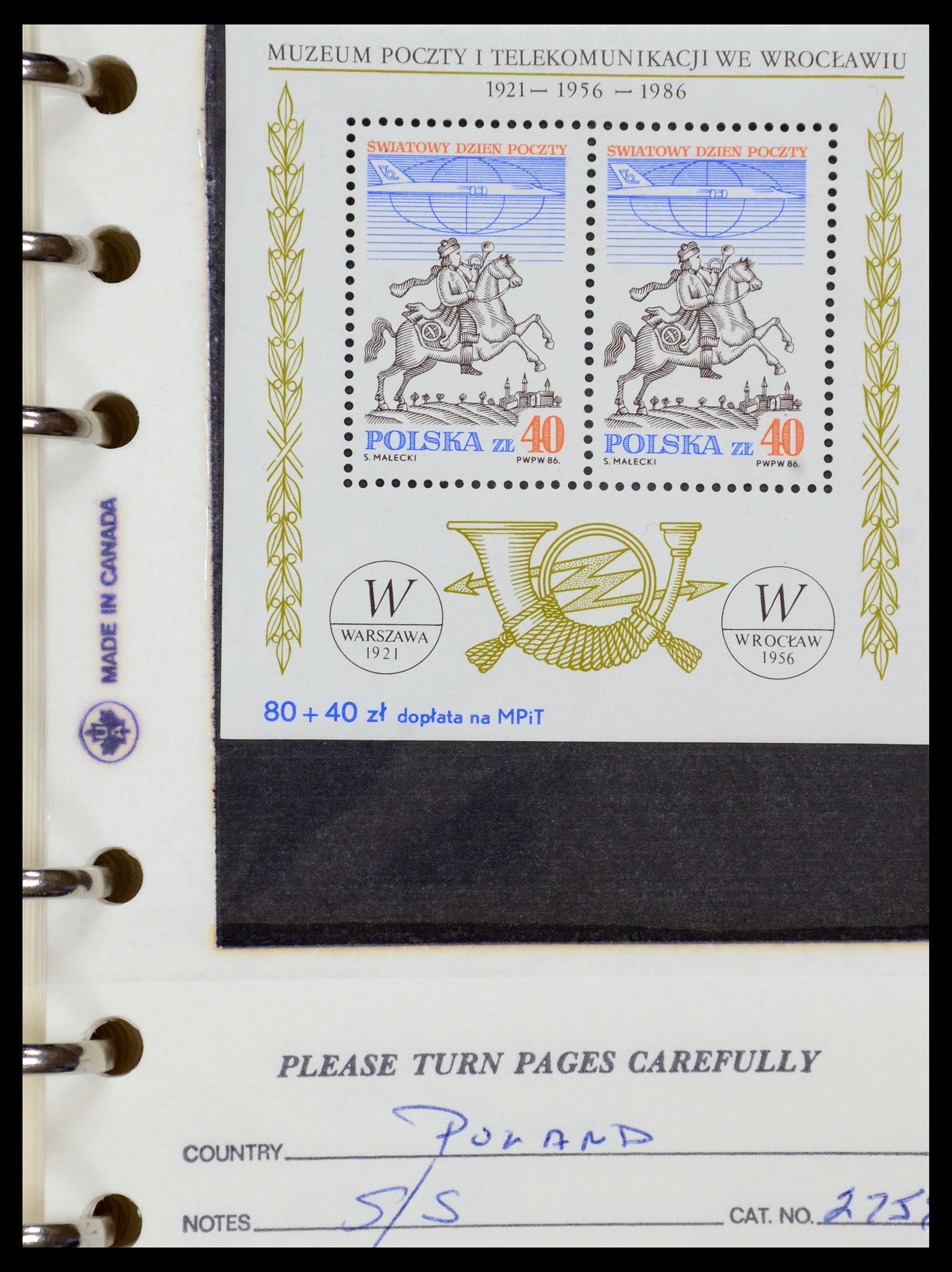 35683 274 - Postzegelverzameling 35683 Polen 1939-1990.