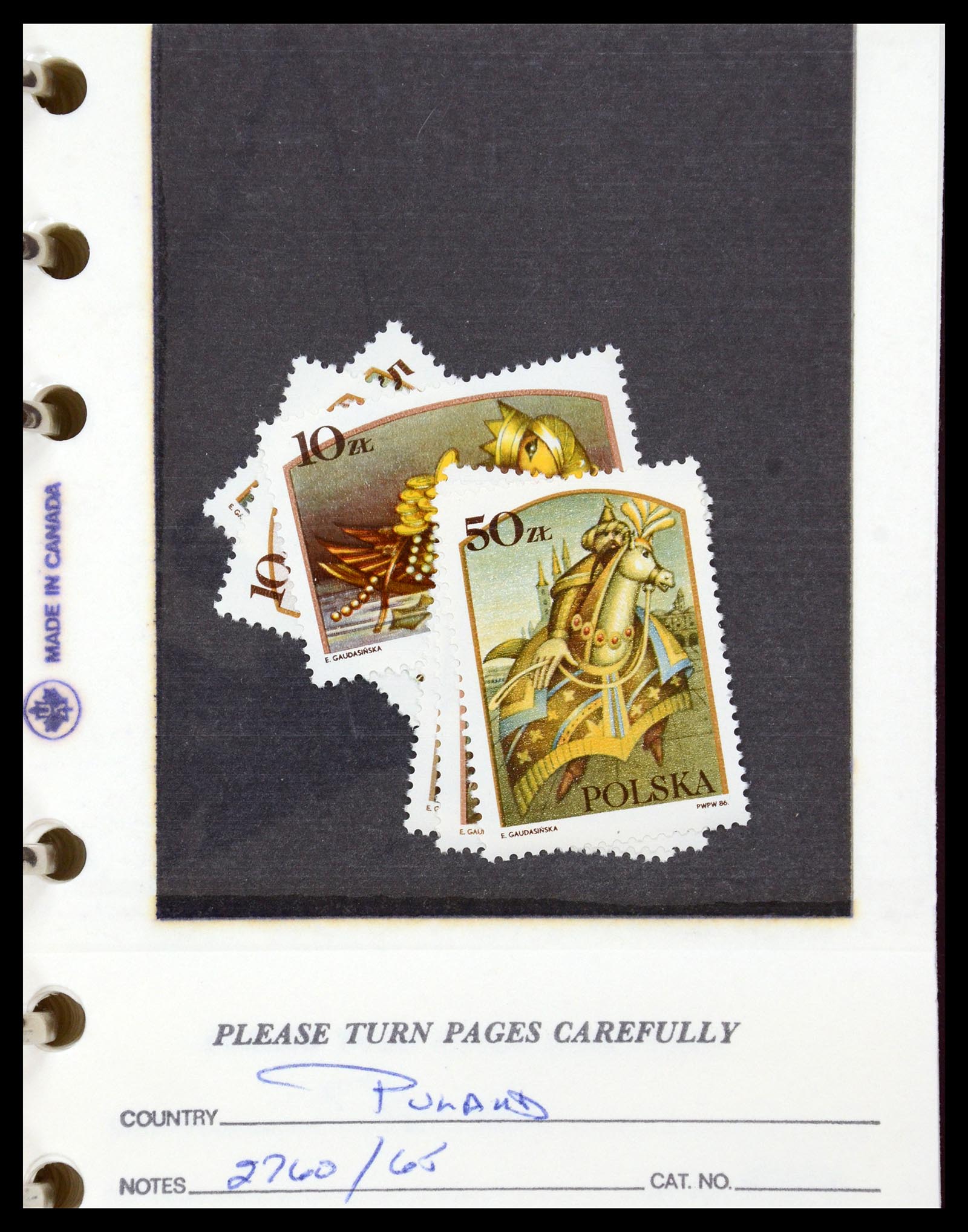 35683 275 - Postzegelverzameling 35683 Polen 1939-1990.