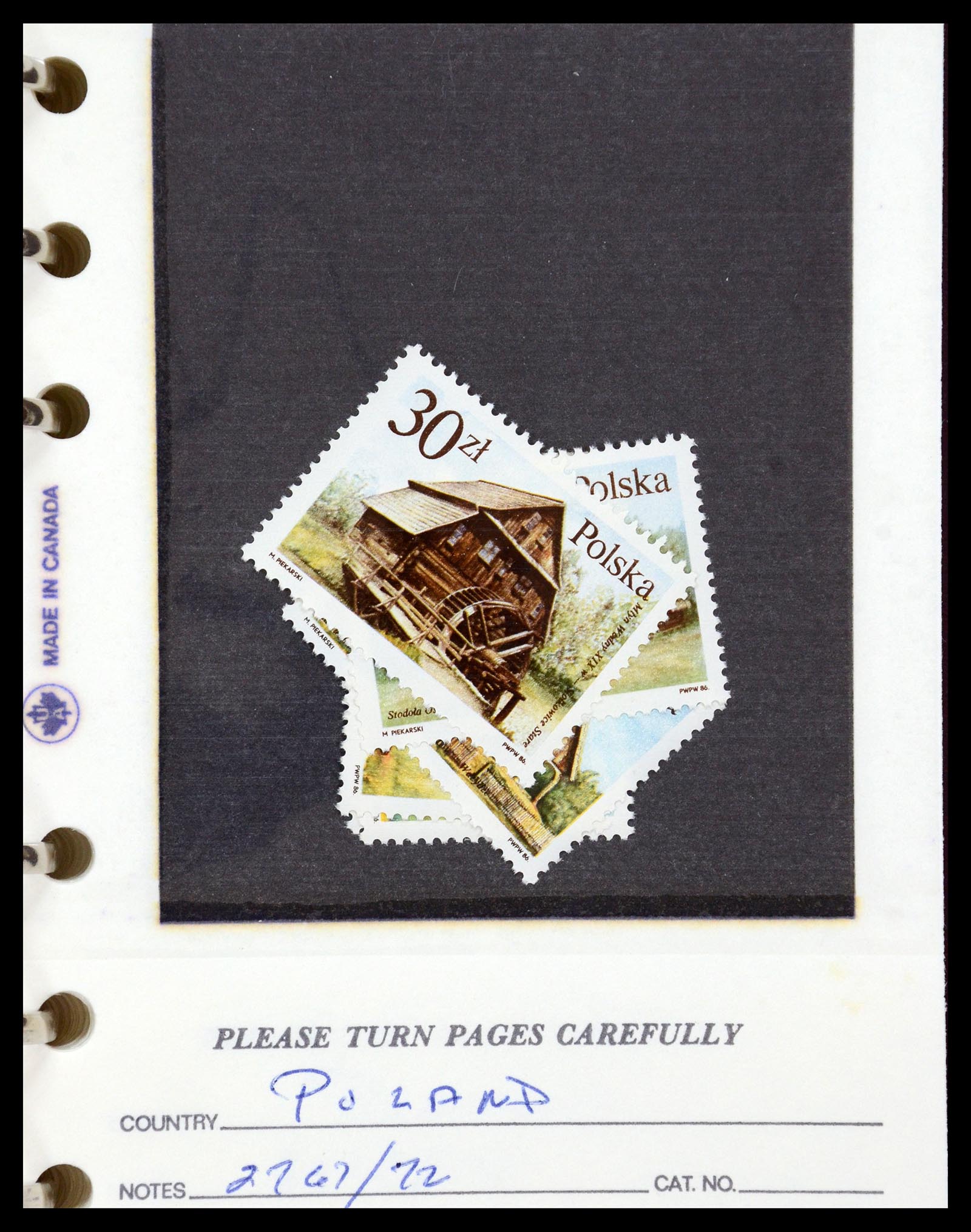 35683 277 - Postzegelverzameling 35683 Polen 1939-1990.