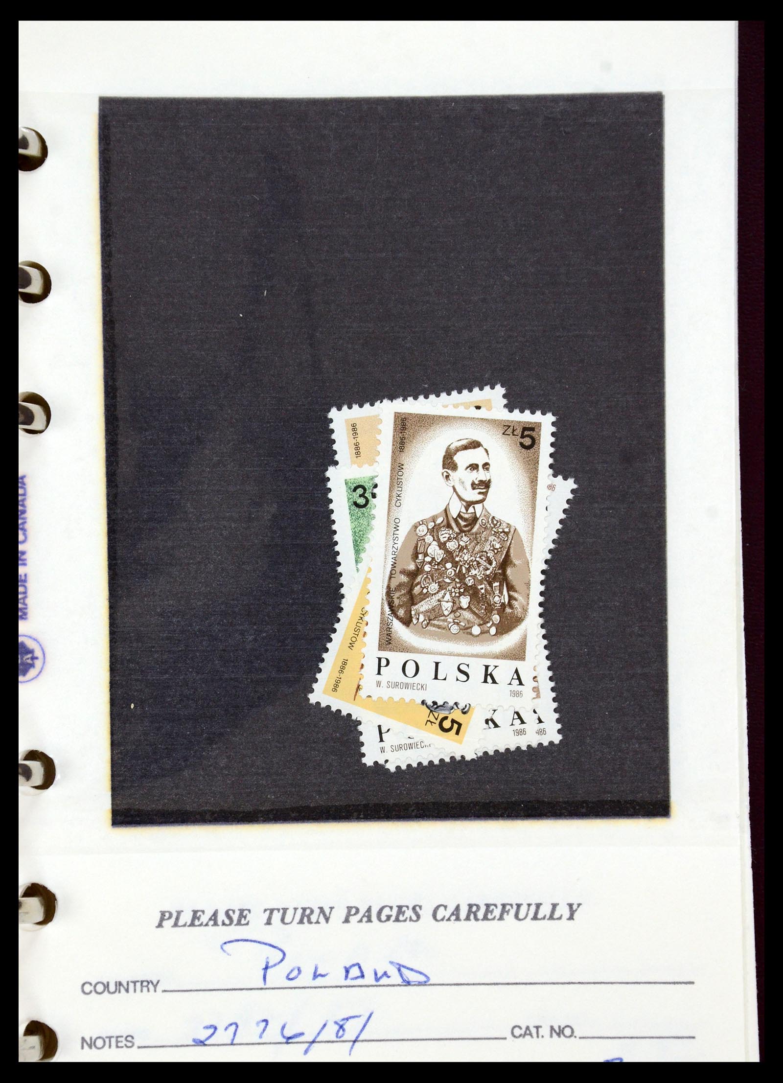 35683 280 - Postzegelverzameling 35683 Polen 1939-1990.