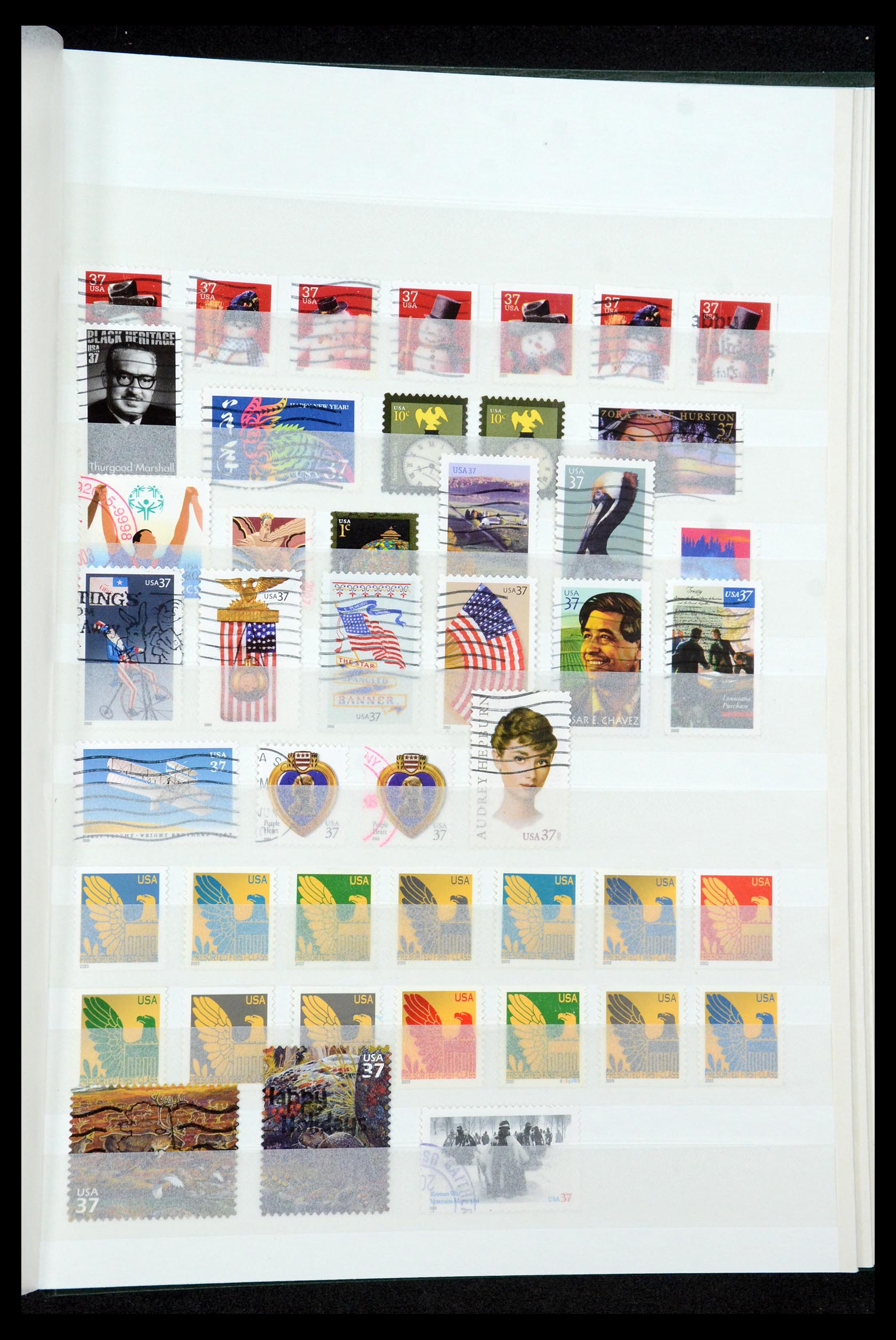35689 343 - Postzegelverzameling 35689 USA 1851-2001.
