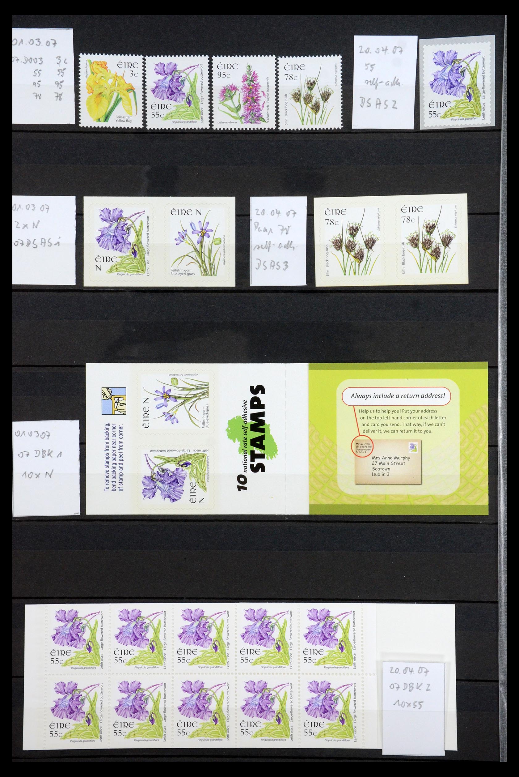 35695 071 - Postzegelverzameling 35695 Ierland 1922-2020!!!