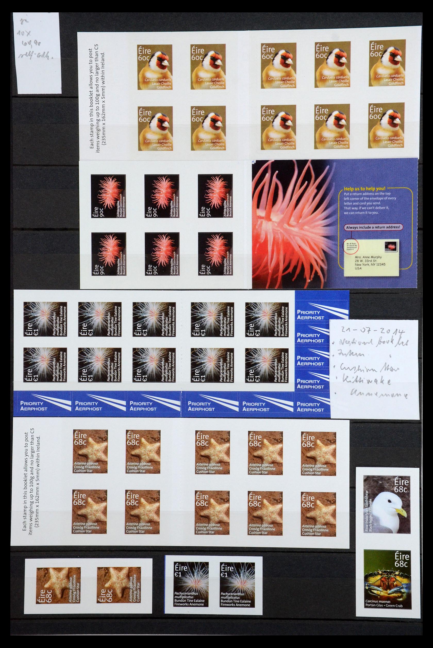 35695 079 - Postzegelverzameling 35695 Ierland 1922-2020!!!