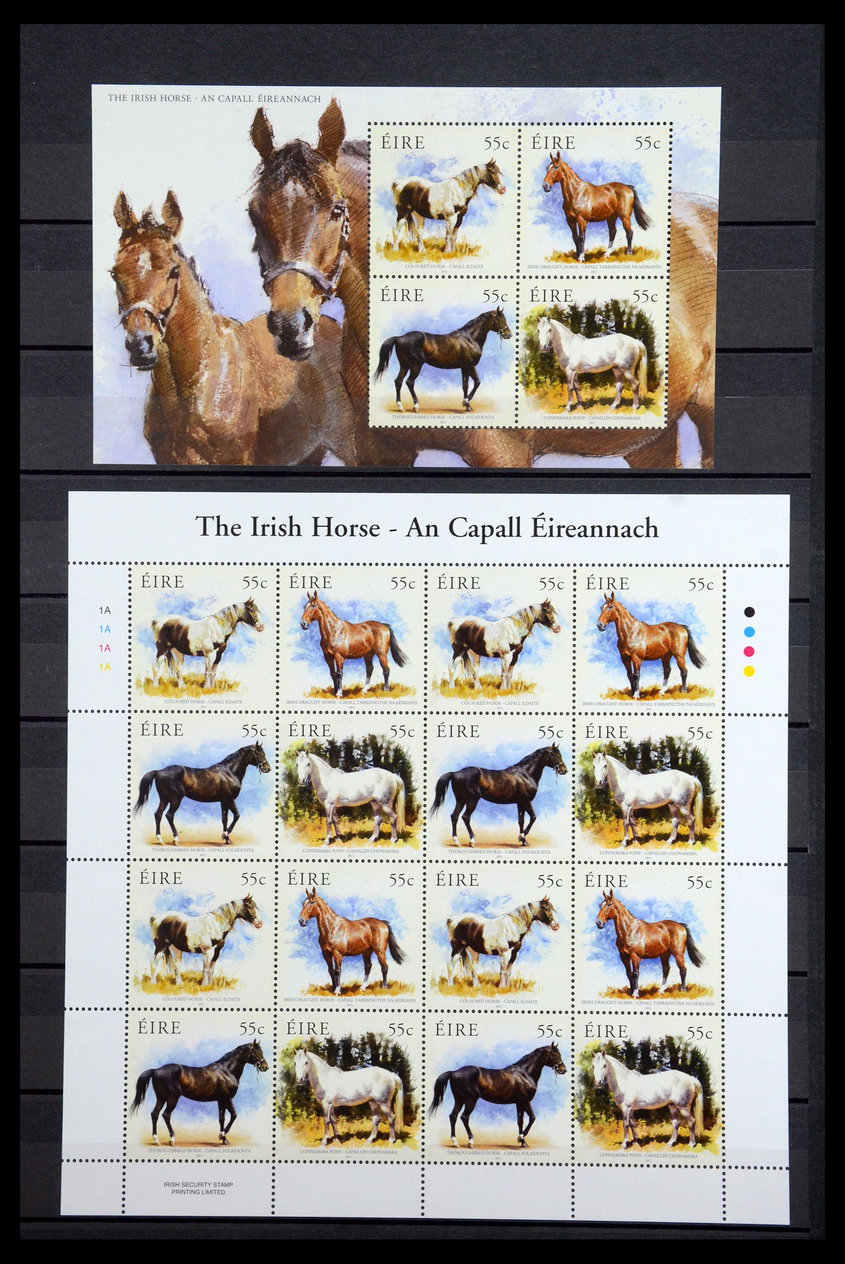 35695 137 - Postzegelverzameling 35695 Ierland 1922-2020!!!