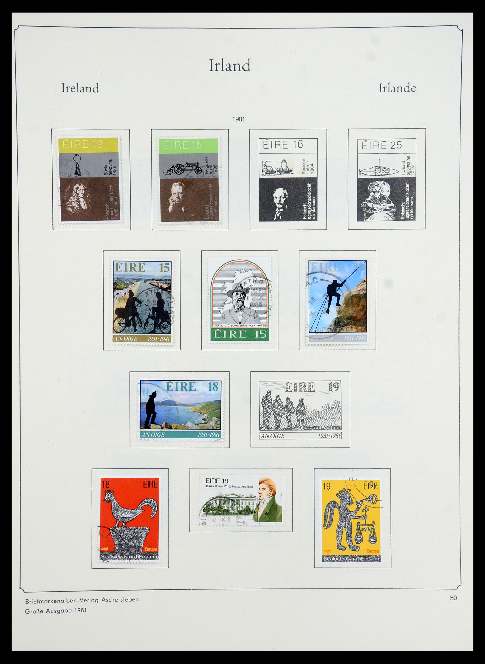 35695 322 - Postzegelverzameling 35695 Ierland 1922-2020!!!