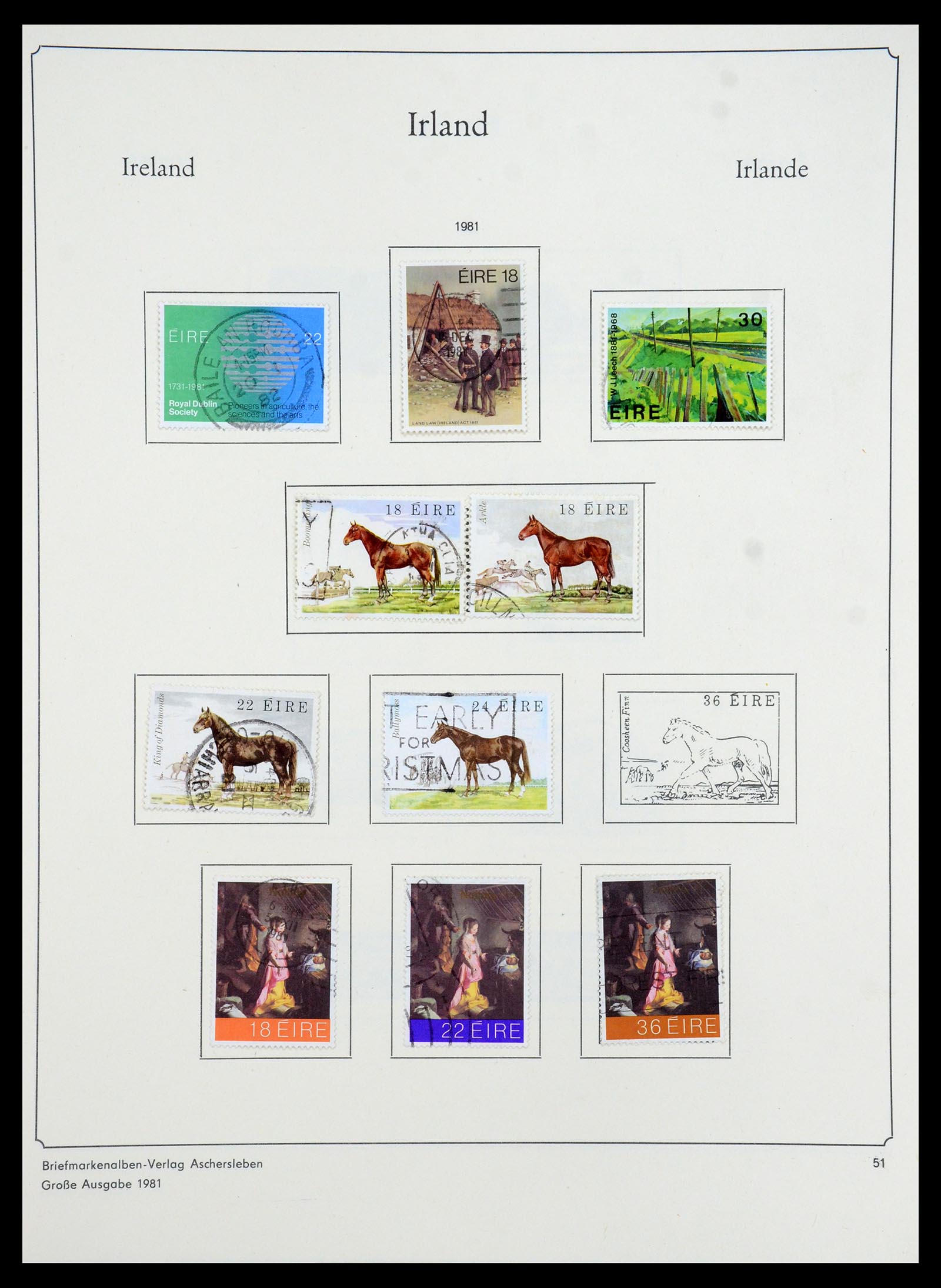 35695 323 - Postzegelverzameling 35695 Ierland 1922-2020!!!