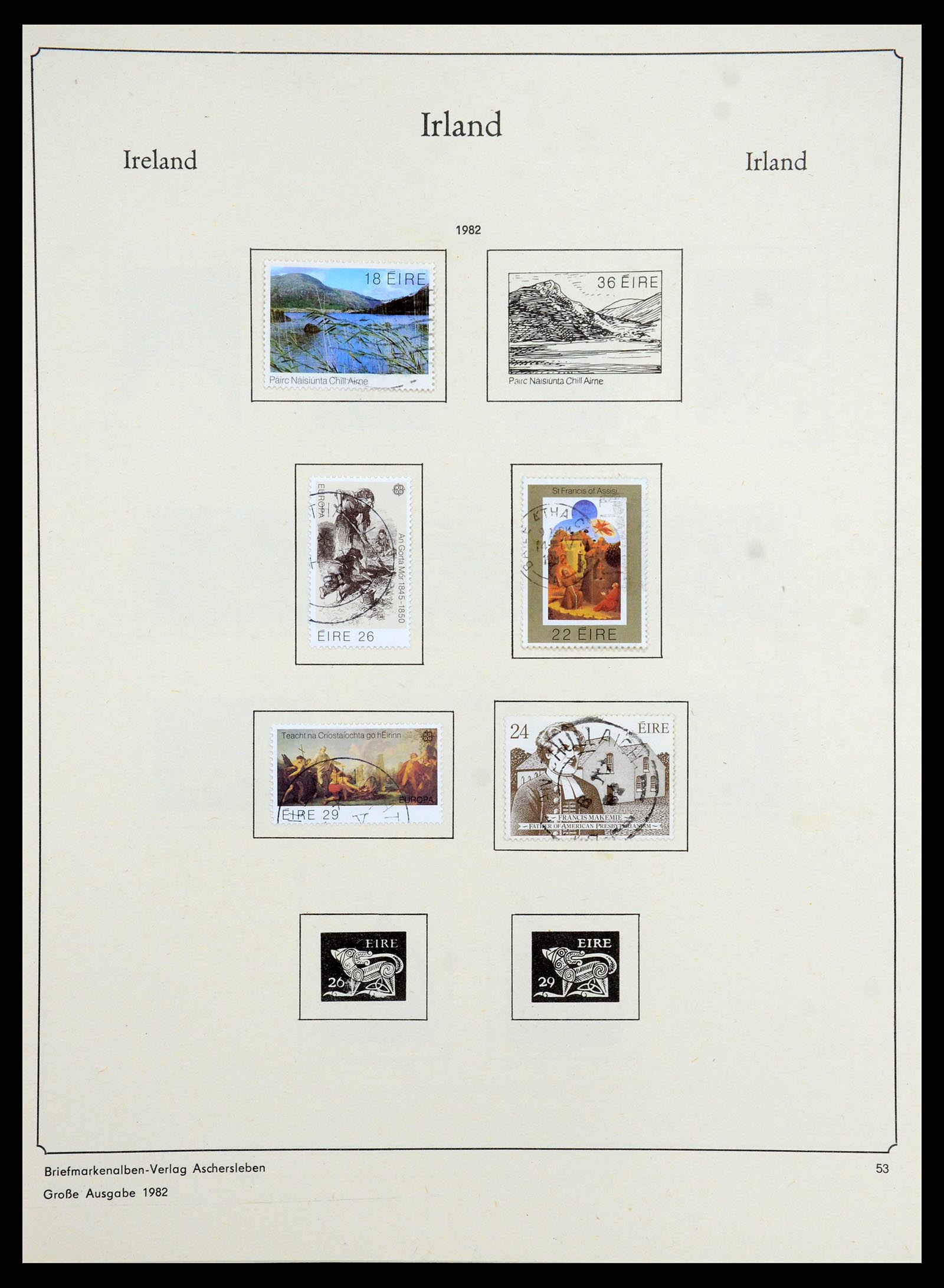 35695 324 - Postzegelverzameling 35695 Ierland 1922-2020!!!
