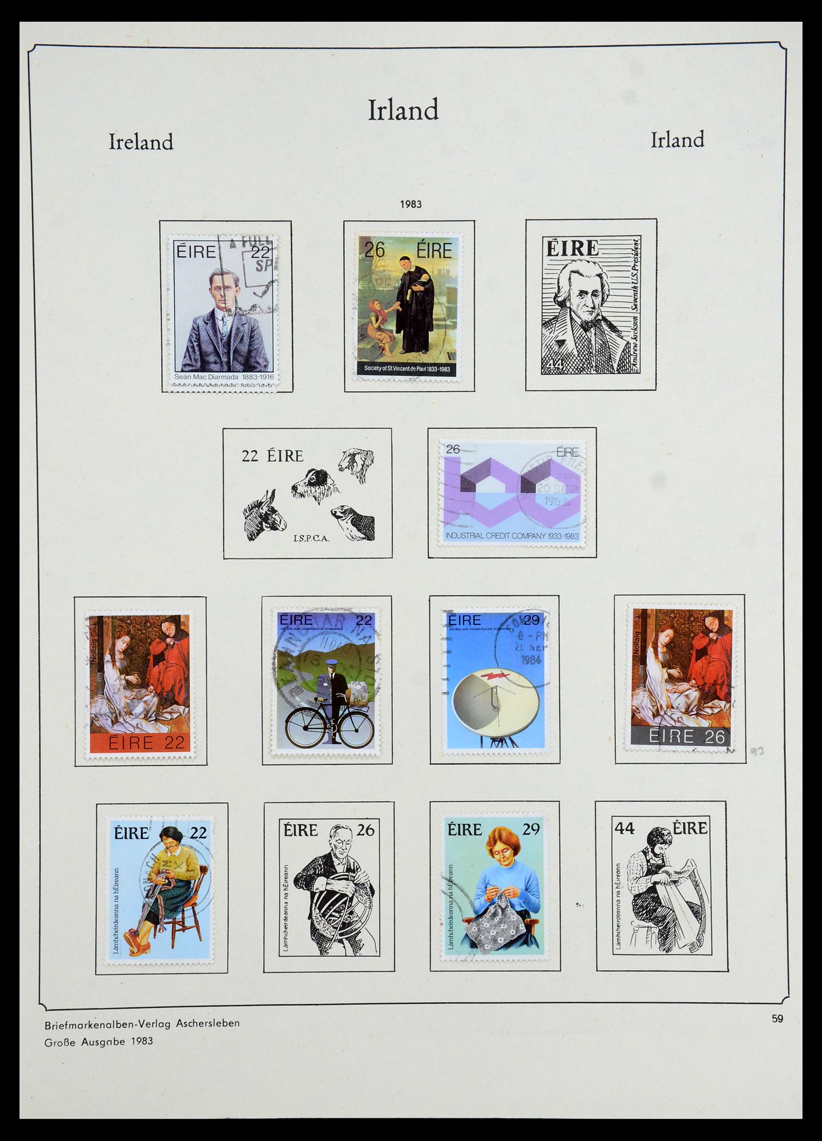 35695 328 - Postzegelverzameling 35695 Ierland 1922-2020!!!