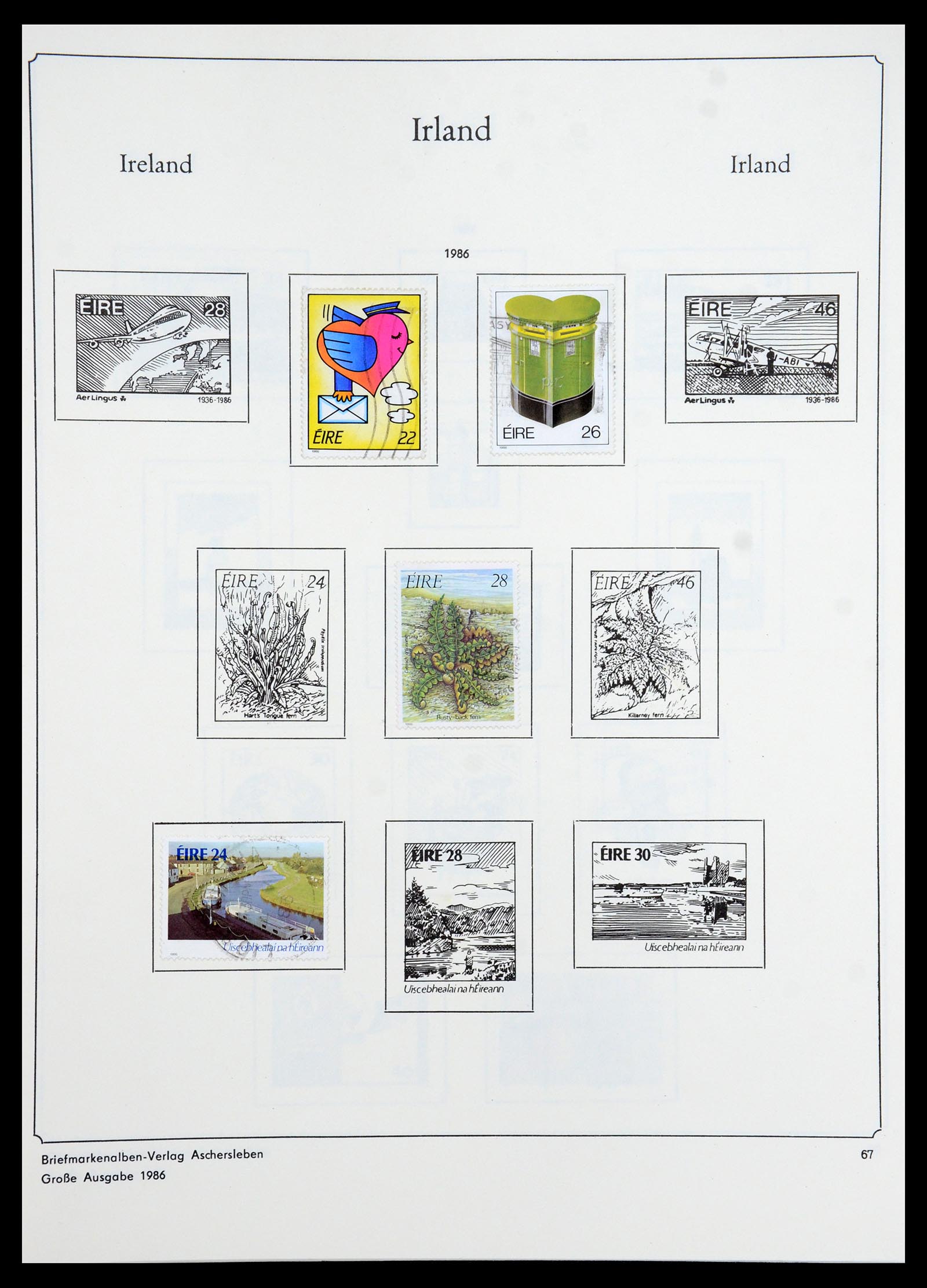 35695 335 - Postzegelverzameling 35695 Ierland 1922-2020!!!