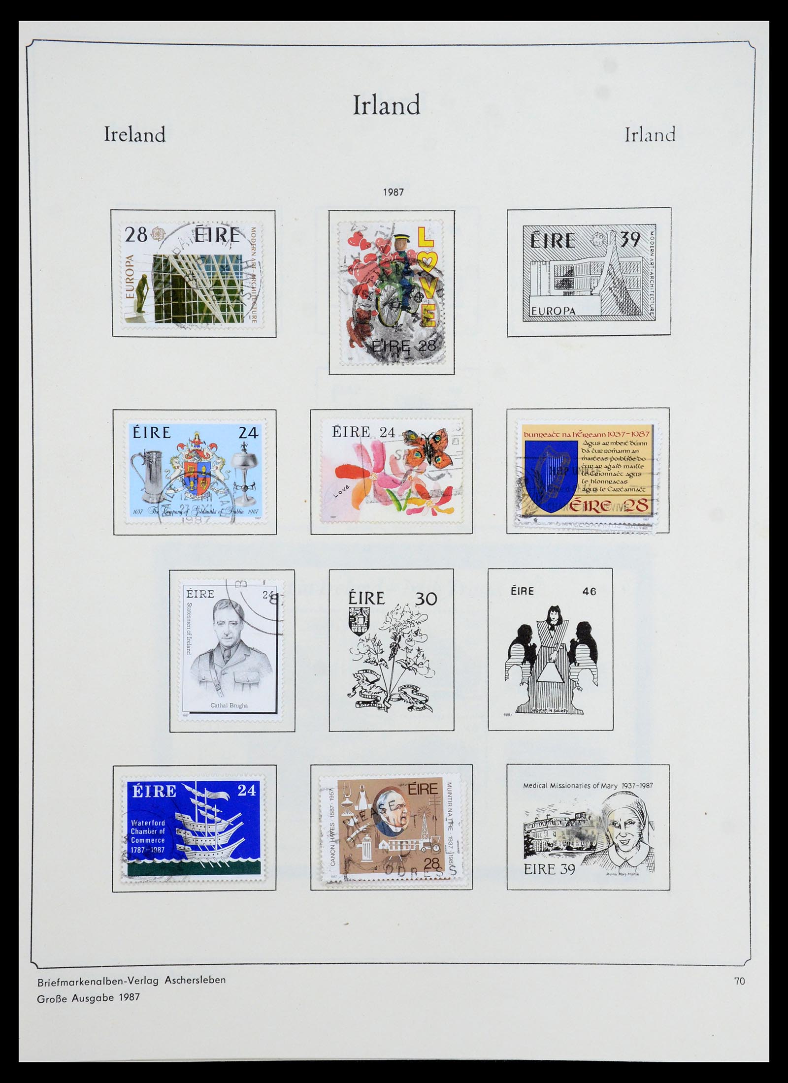 35695 338 - Postzegelverzameling 35695 Ierland 1922-2020!!!