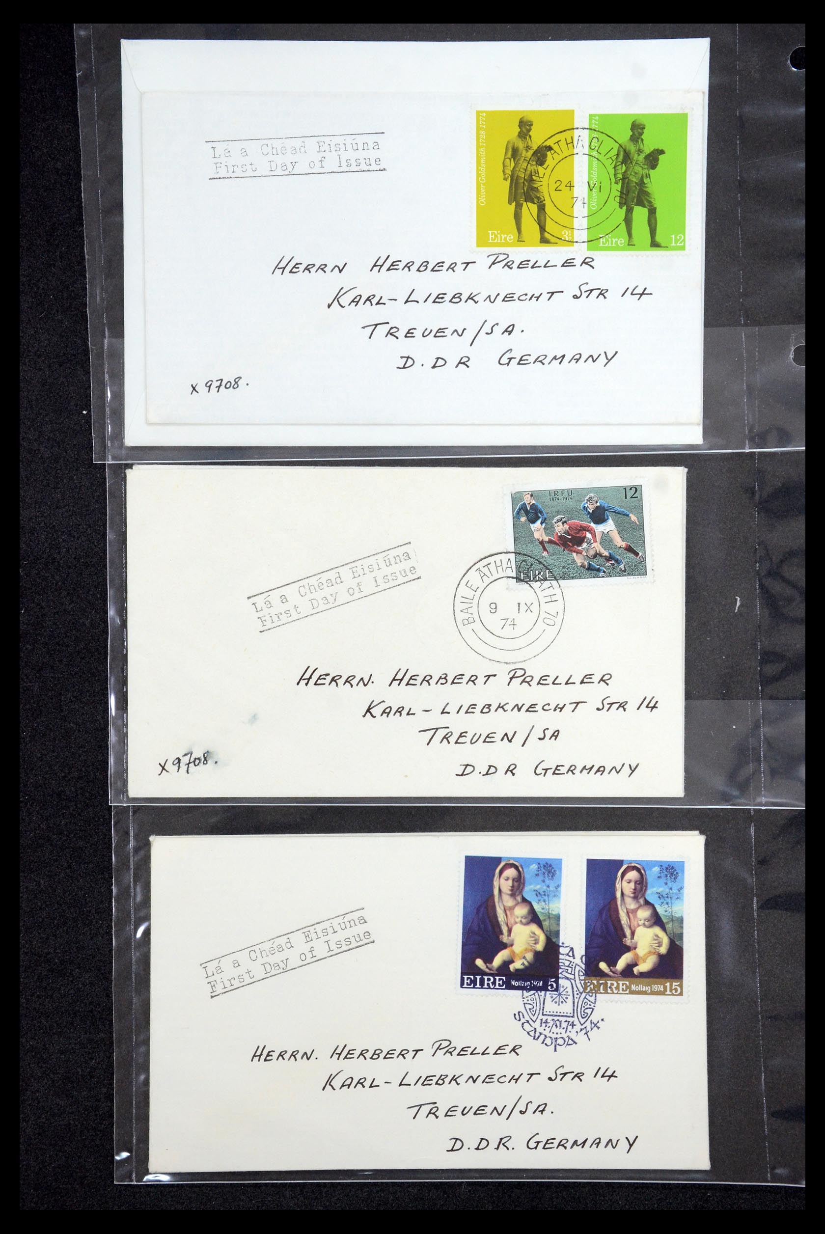 35695 398 - Postzegelverzameling 35695 Ierland 1922-2020!!!