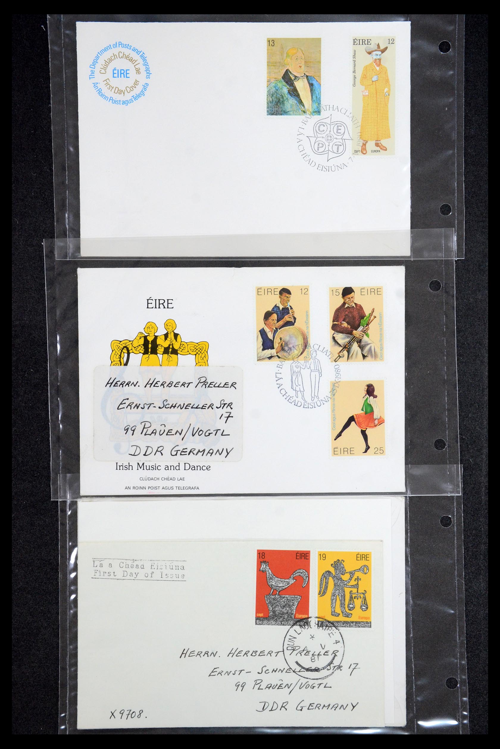 35695 412 - Postzegelverzameling 35695 Ierland 1922-2020!!!