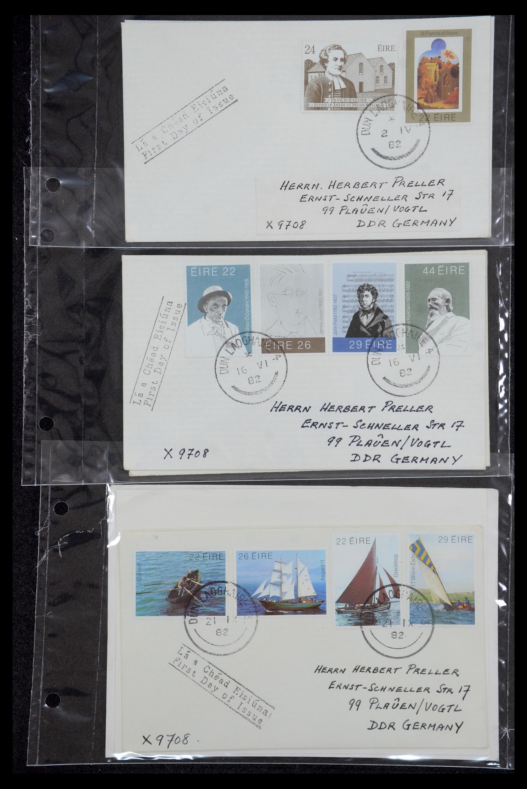 35695 415 - Postzegelverzameling 35695 Ierland 1922-2020!!!
