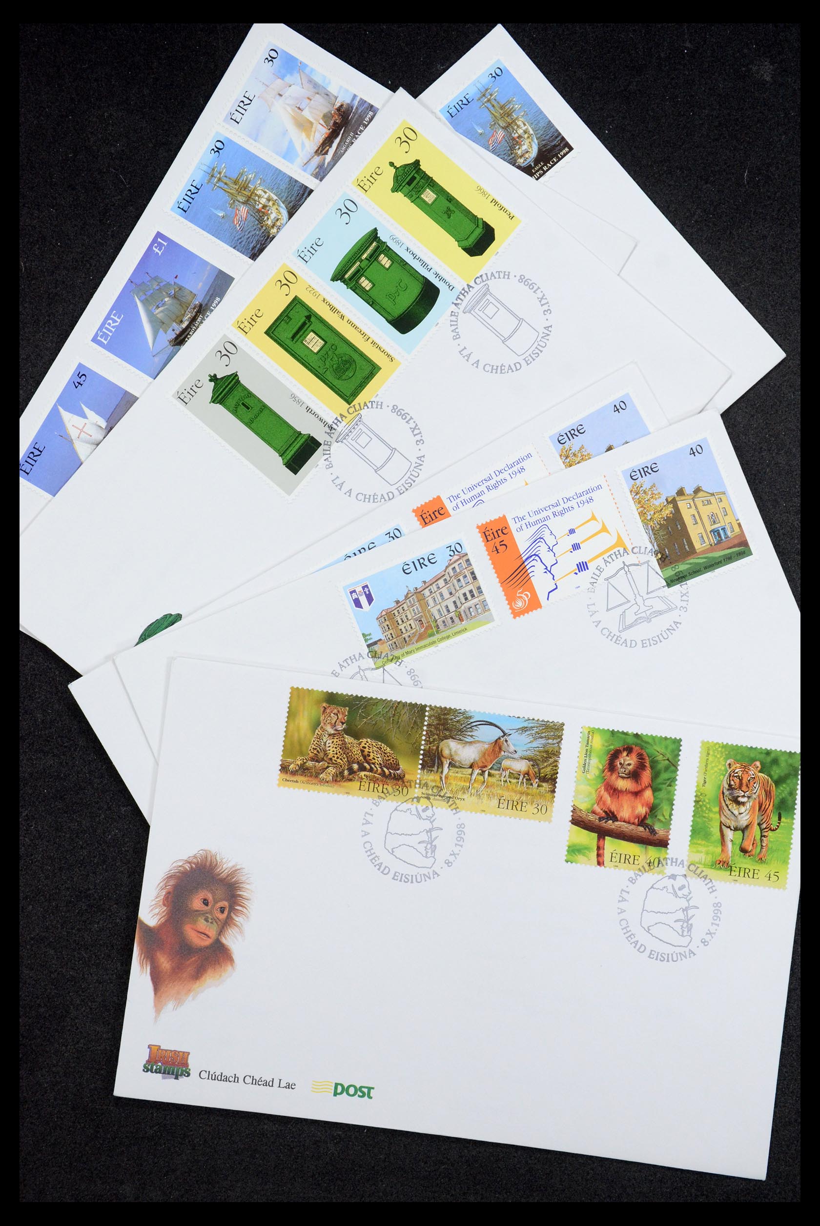 35695 491 - Postzegelverzameling 35695 Ierland 1922-2020!!!