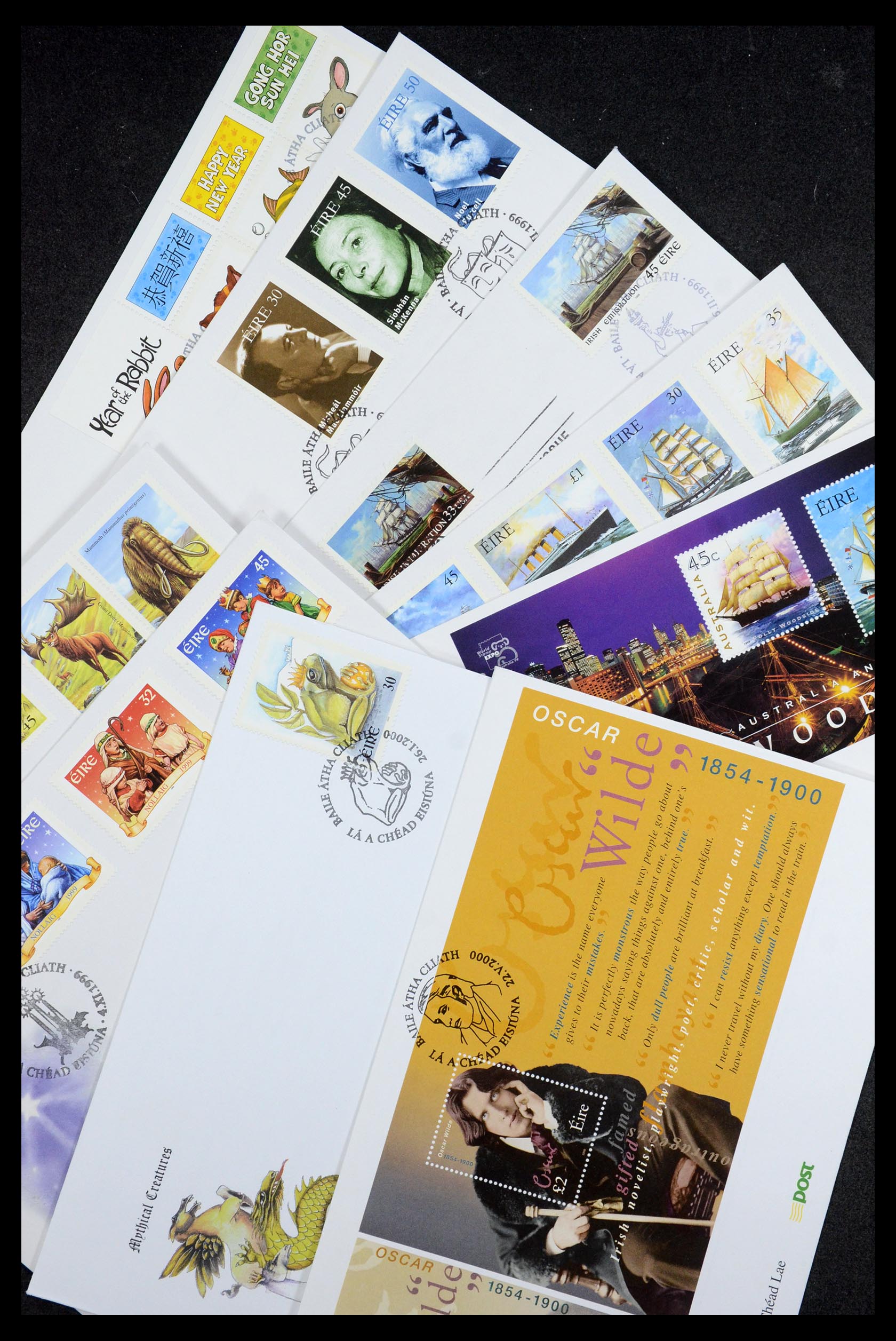 35695 493 - Postzegelverzameling 35695 Ierland 1922-2020!!!