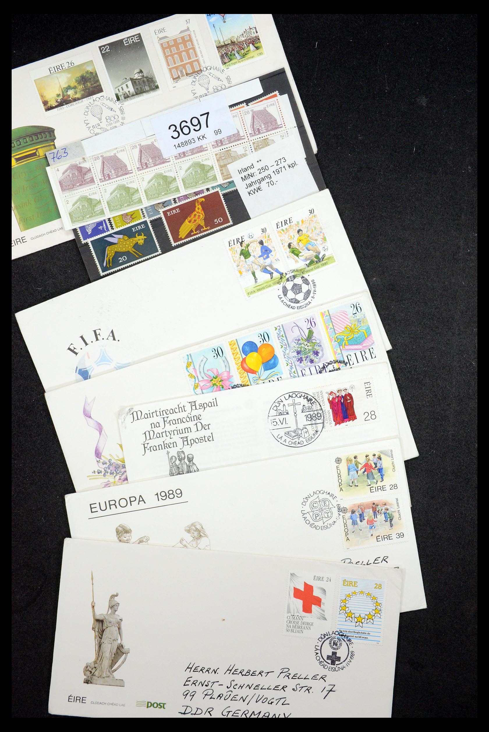 35695 507 - Postzegelverzameling 35695 Ierland 1922-2020!!!