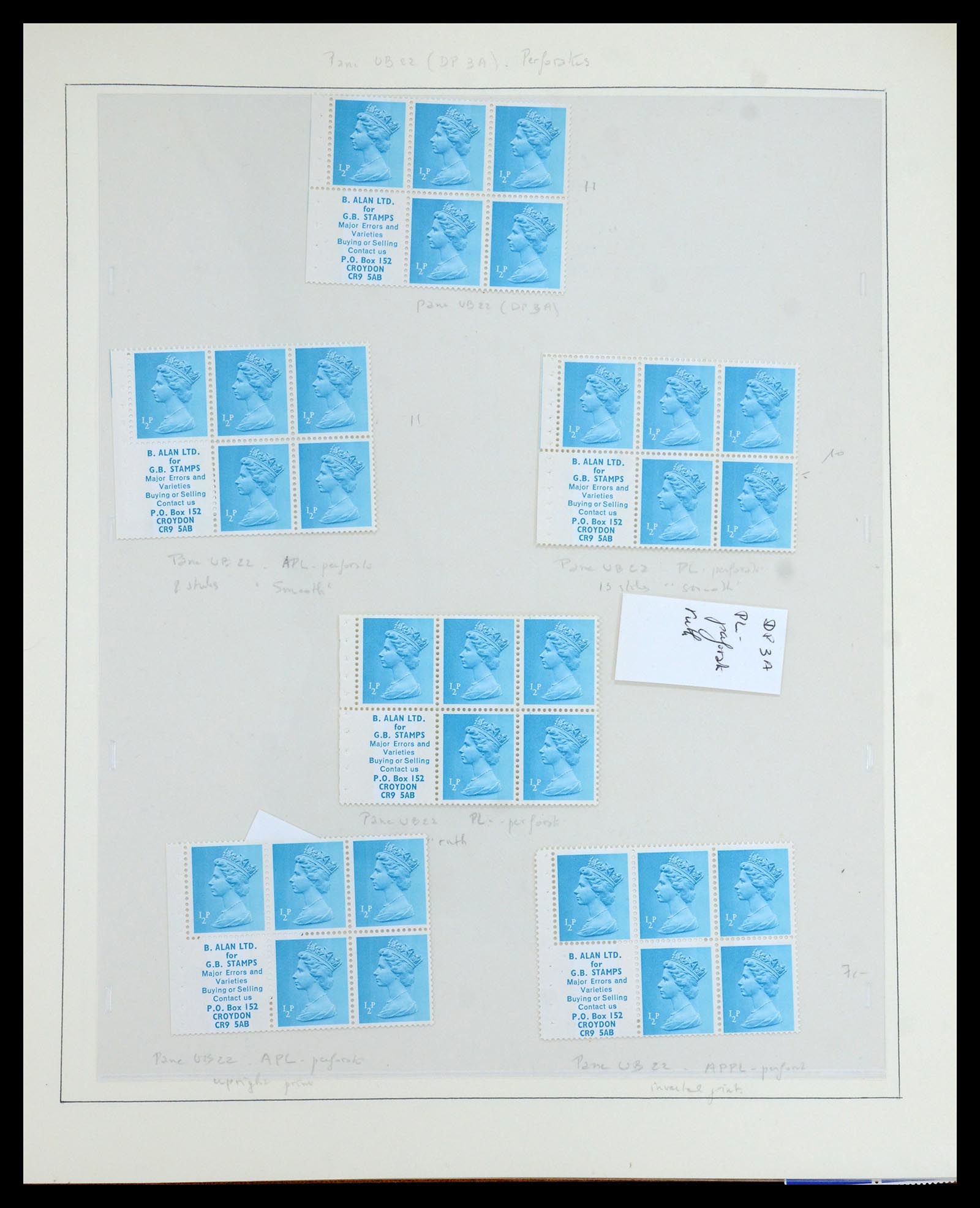 35700 067 - Postzegelverzameling 35700 Engeland machins 1971-2018!!