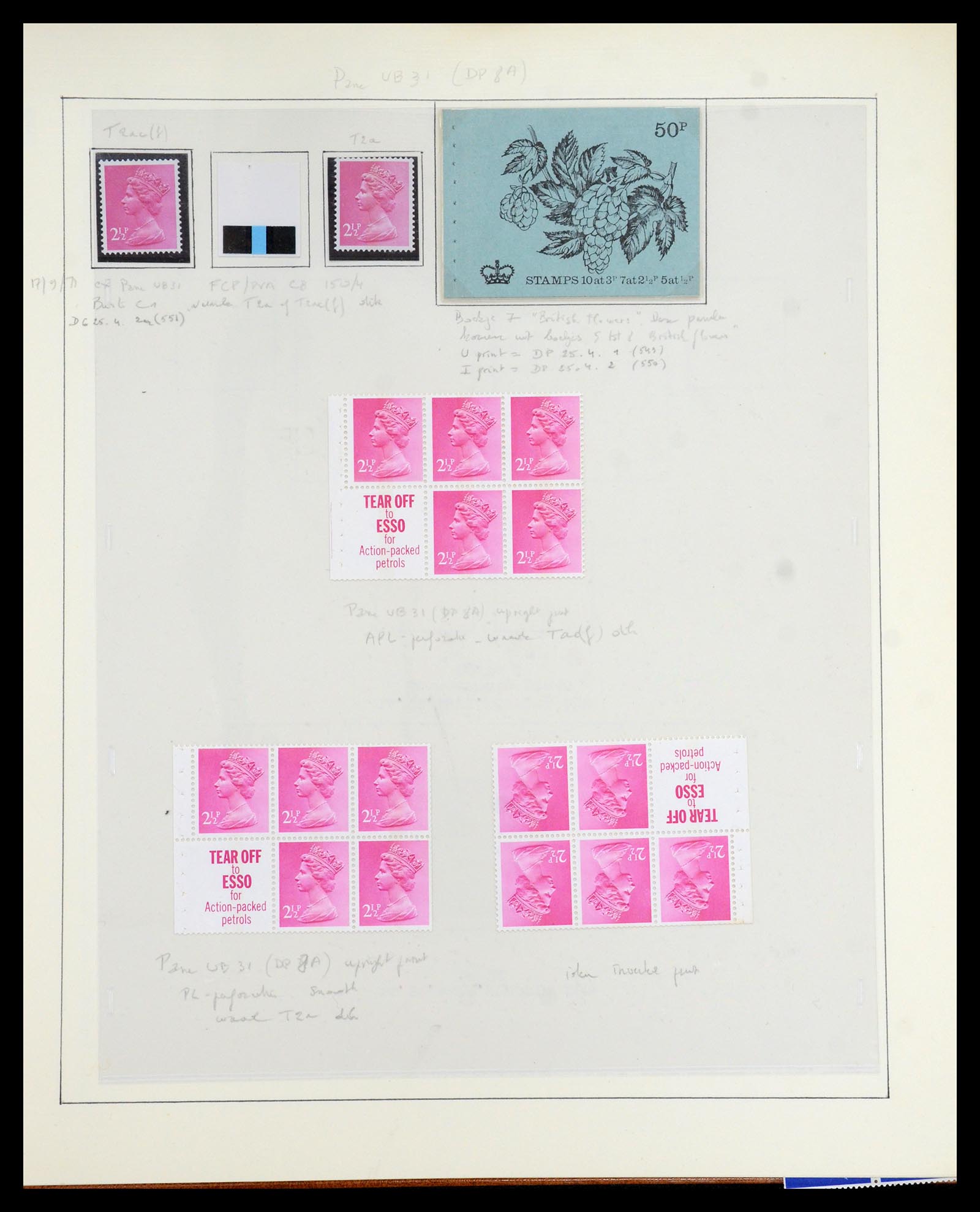 35700 078 - Postzegelverzameling 35700 Engeland machins 1971-2018!!