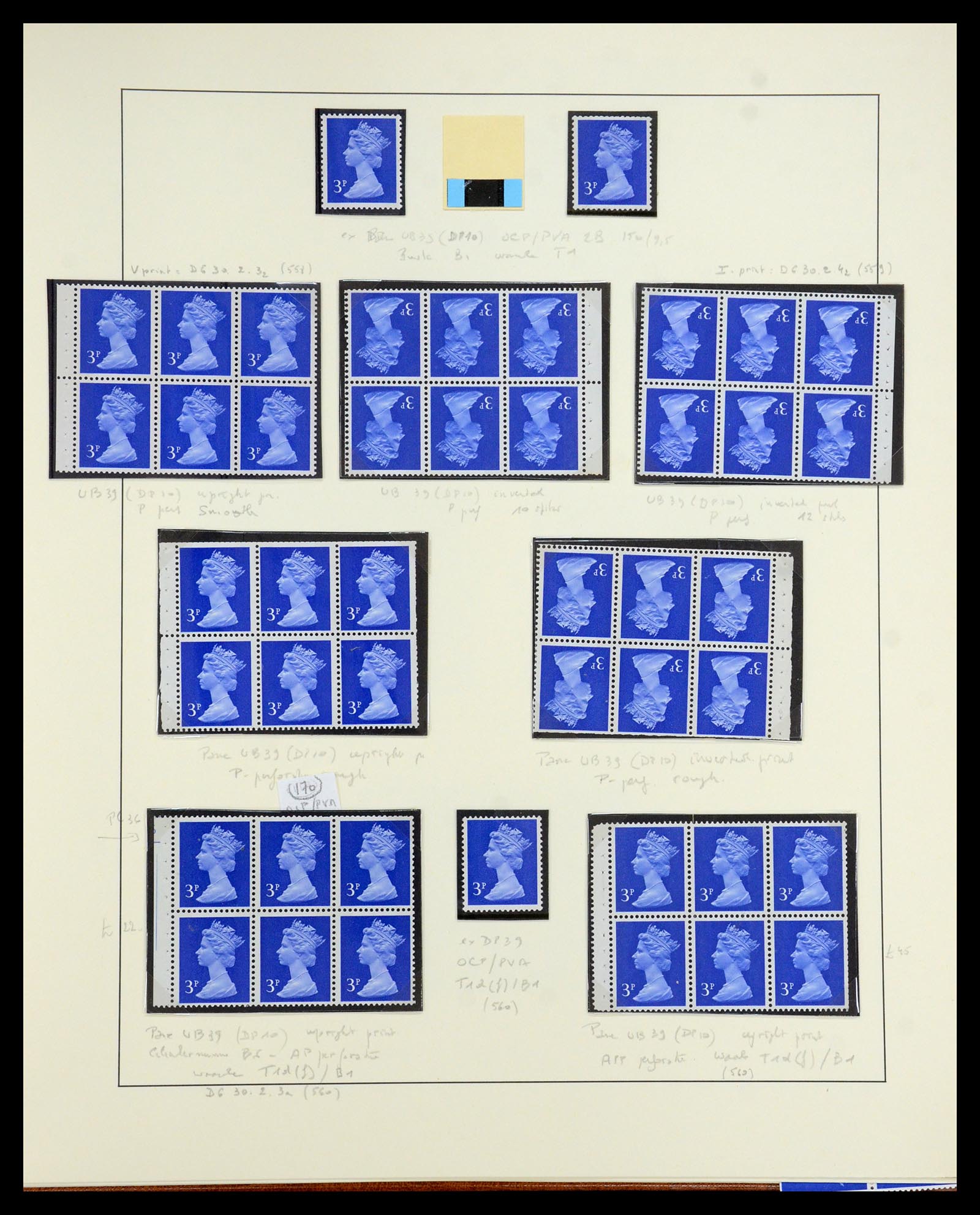 35700 081 - Postzegelverzameling 35700 Engeland machins 1971-2018!!