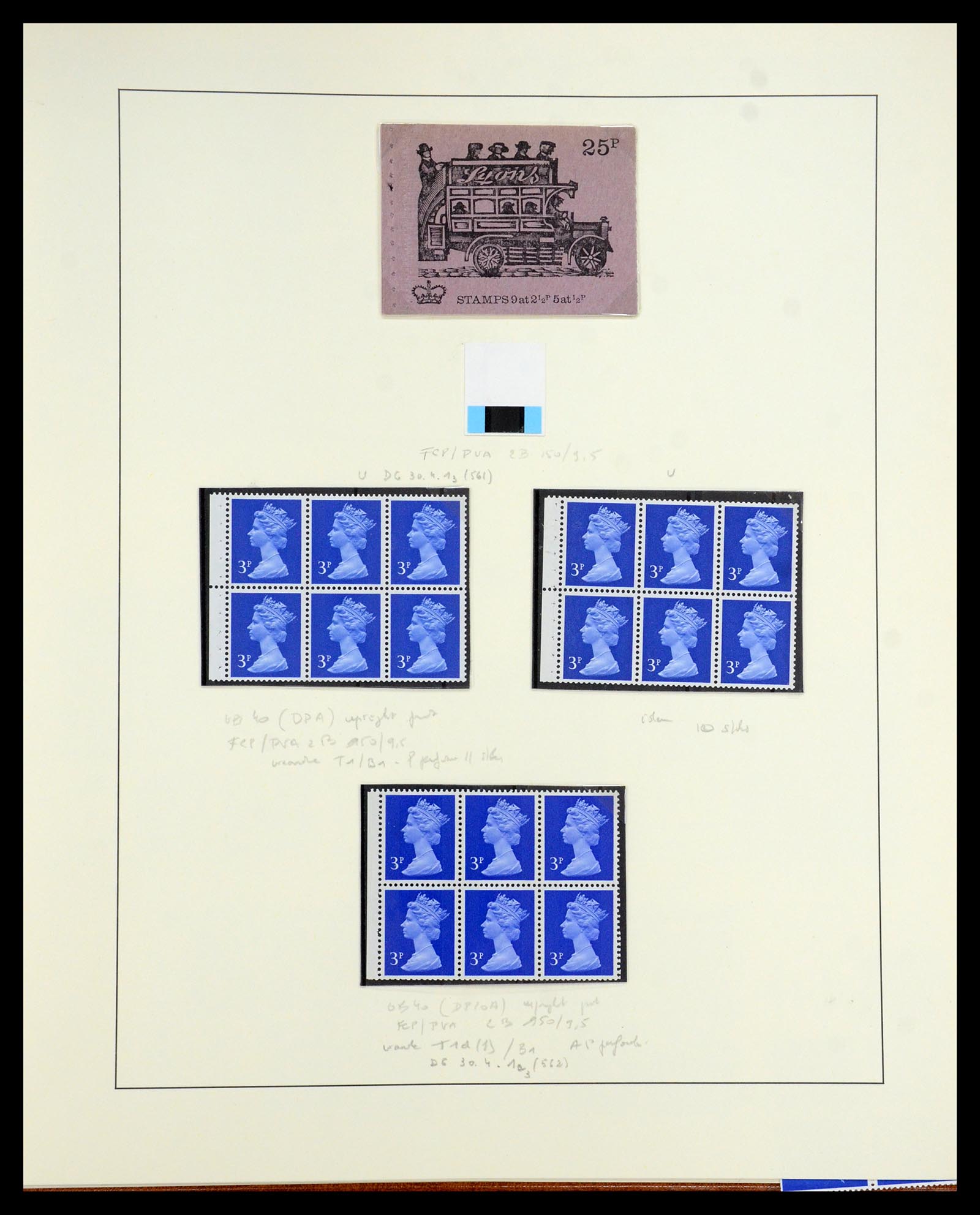 35700 082 - Postzegelverzameling 35700 Engeland machins 1971-2018!!