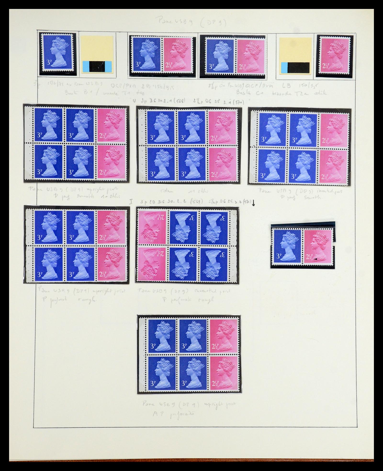 35700 084 - Postzegelverzameling 35700 Engeland machins 1971-2018!!