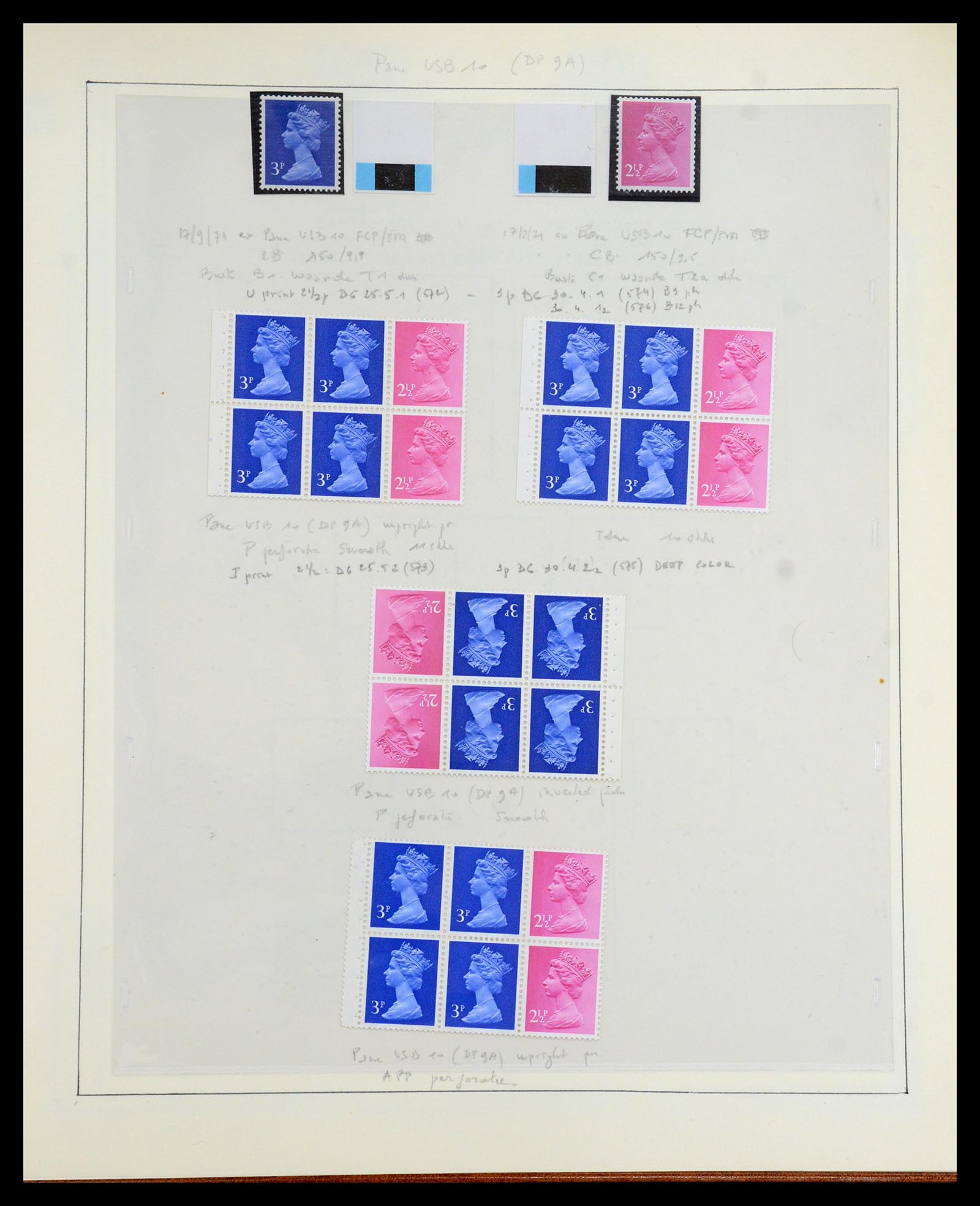 35700 085 - Postzegelverzameling 35700 Engeland machins 1971-2018!!