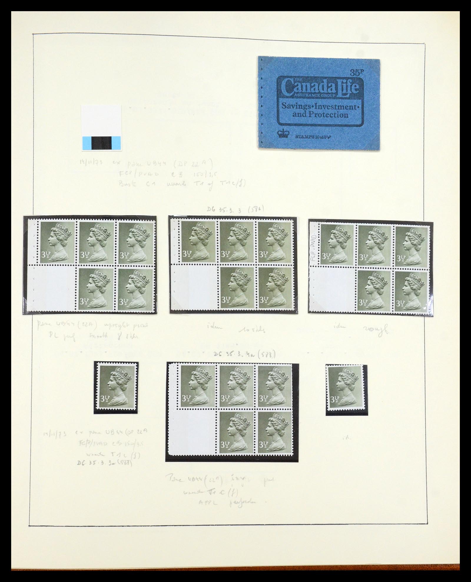 35700 088 - Postzegelverzameling 35700 Engeland machins 1971-2018!!
