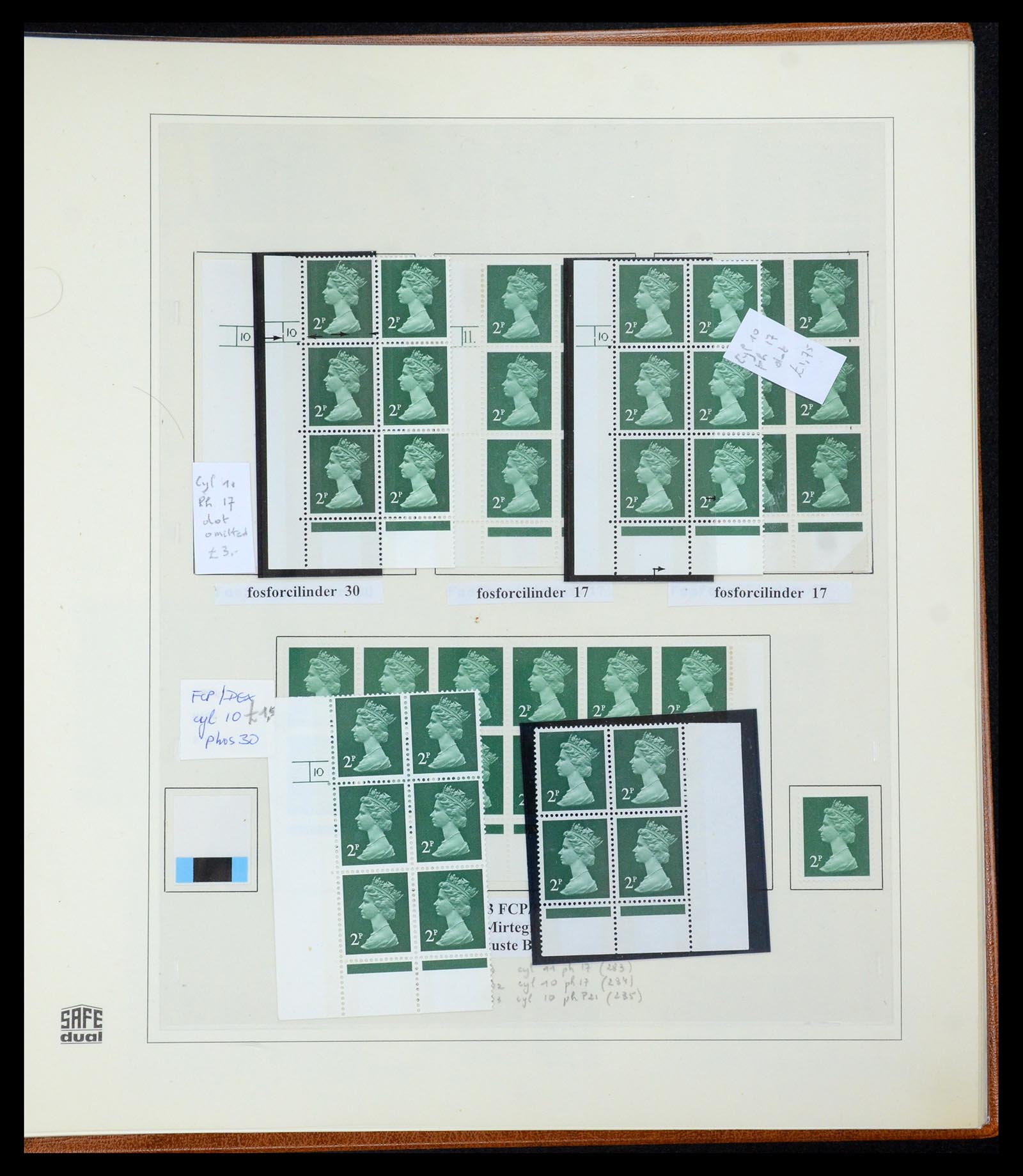 35700 106 - Postzegelverzameling 35700 Engeland machins 1971-2018!!