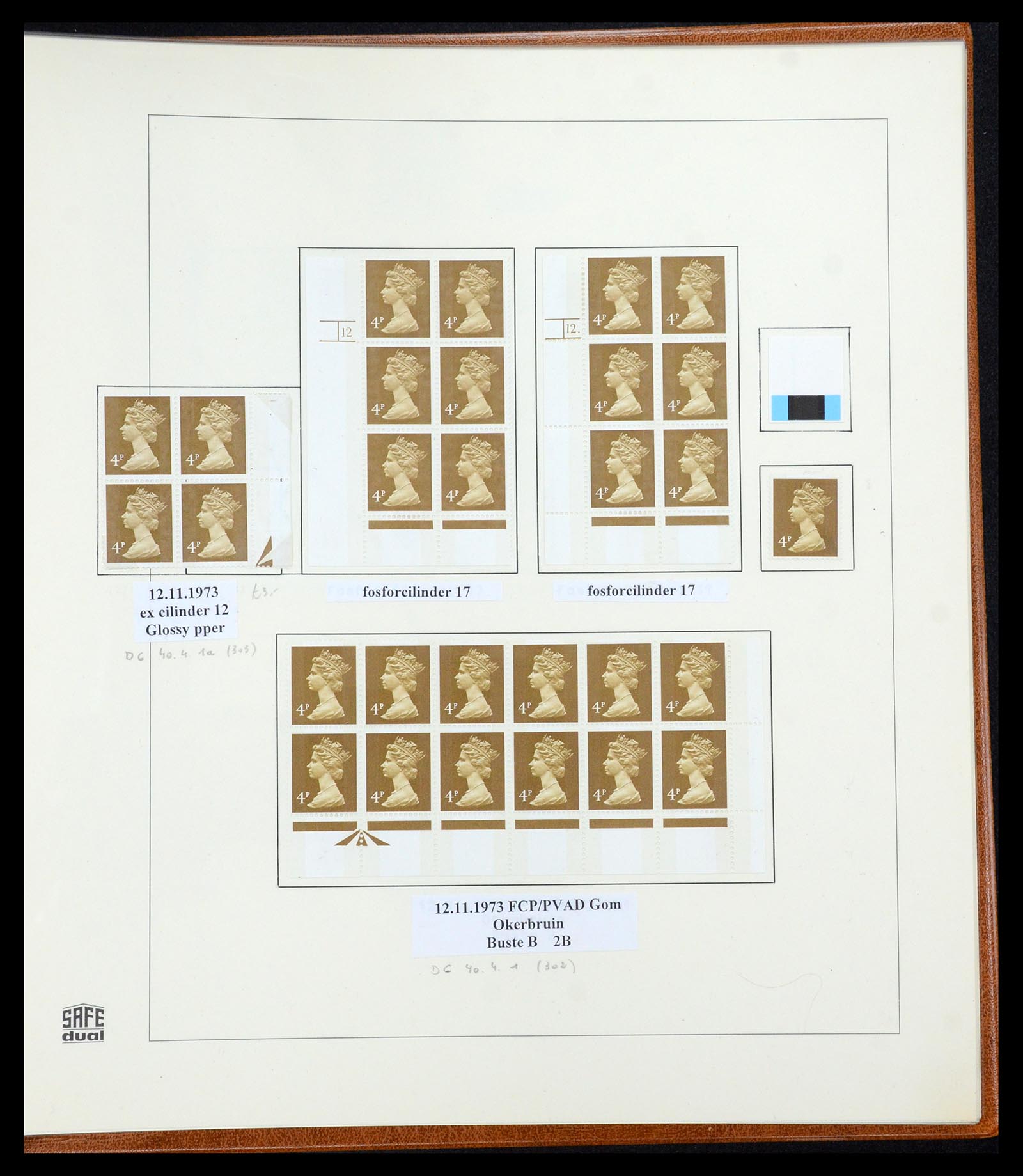 35700 113 - Postzegelverzameling 35700 Engeland machins 1971-2018!!