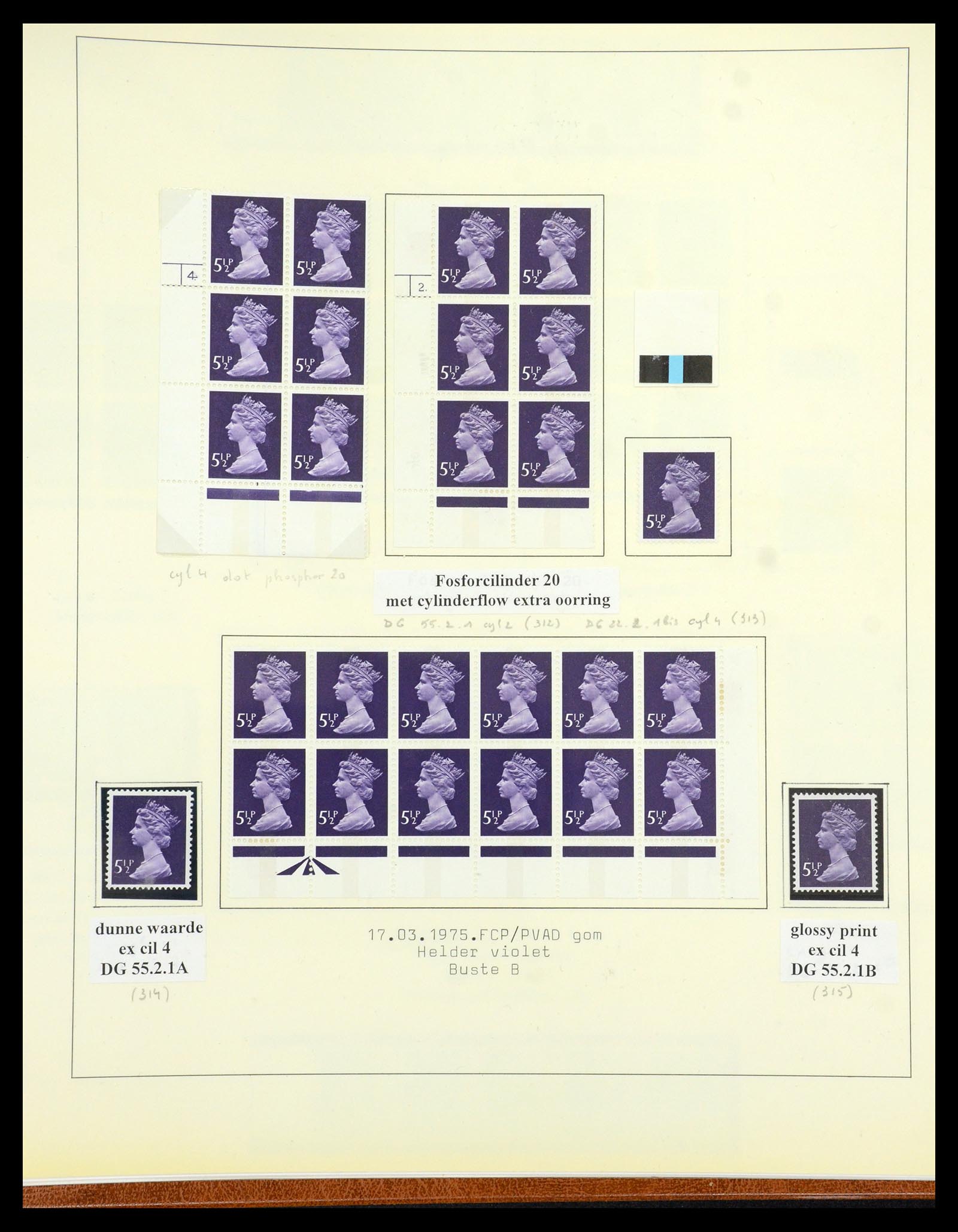 35700 118 - Postzegelverzameling 35700 Engeland machins 1971-2018!!