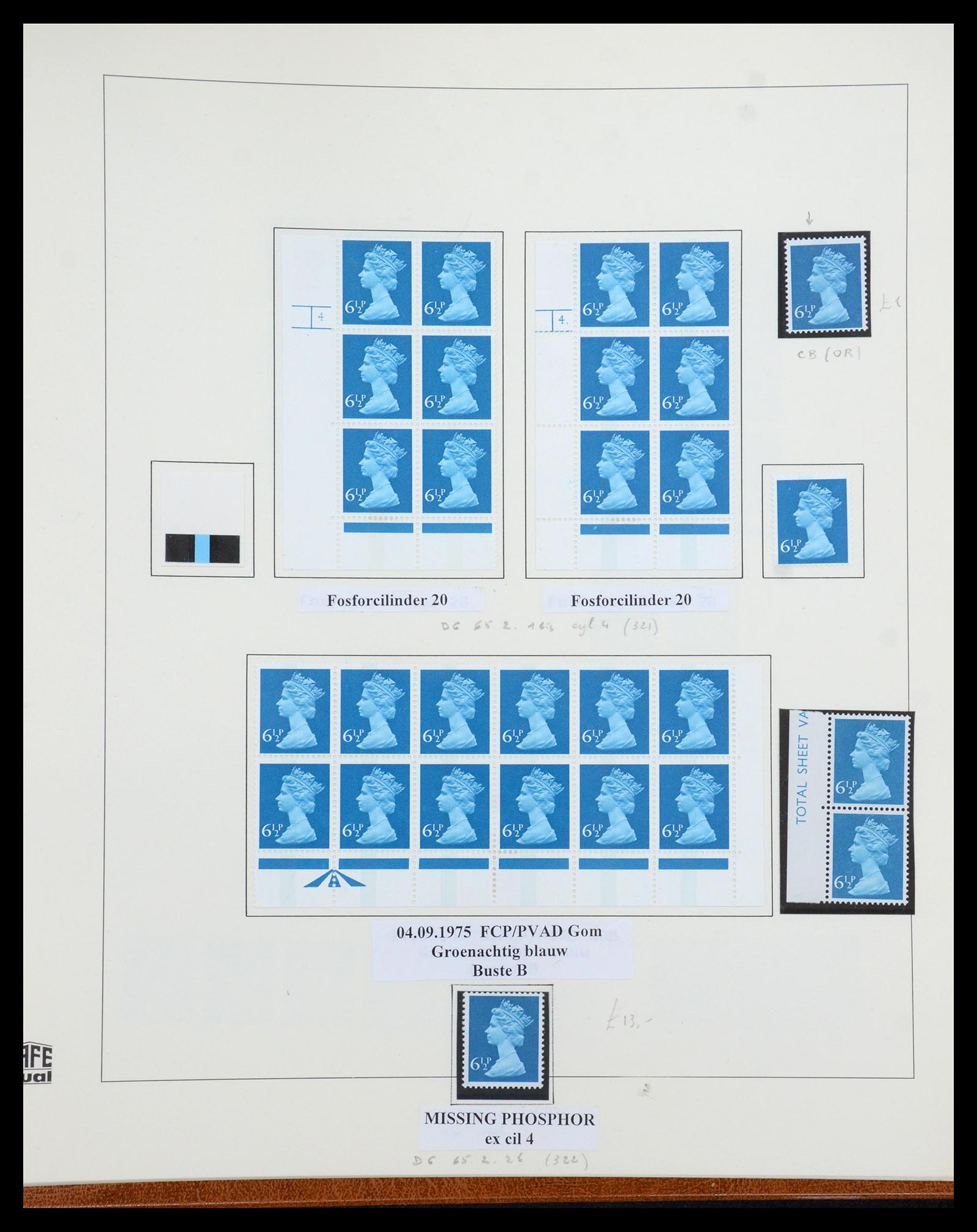 35700 122 - Postzegelverzameling 35700 Engeland machins 1971-2018!!