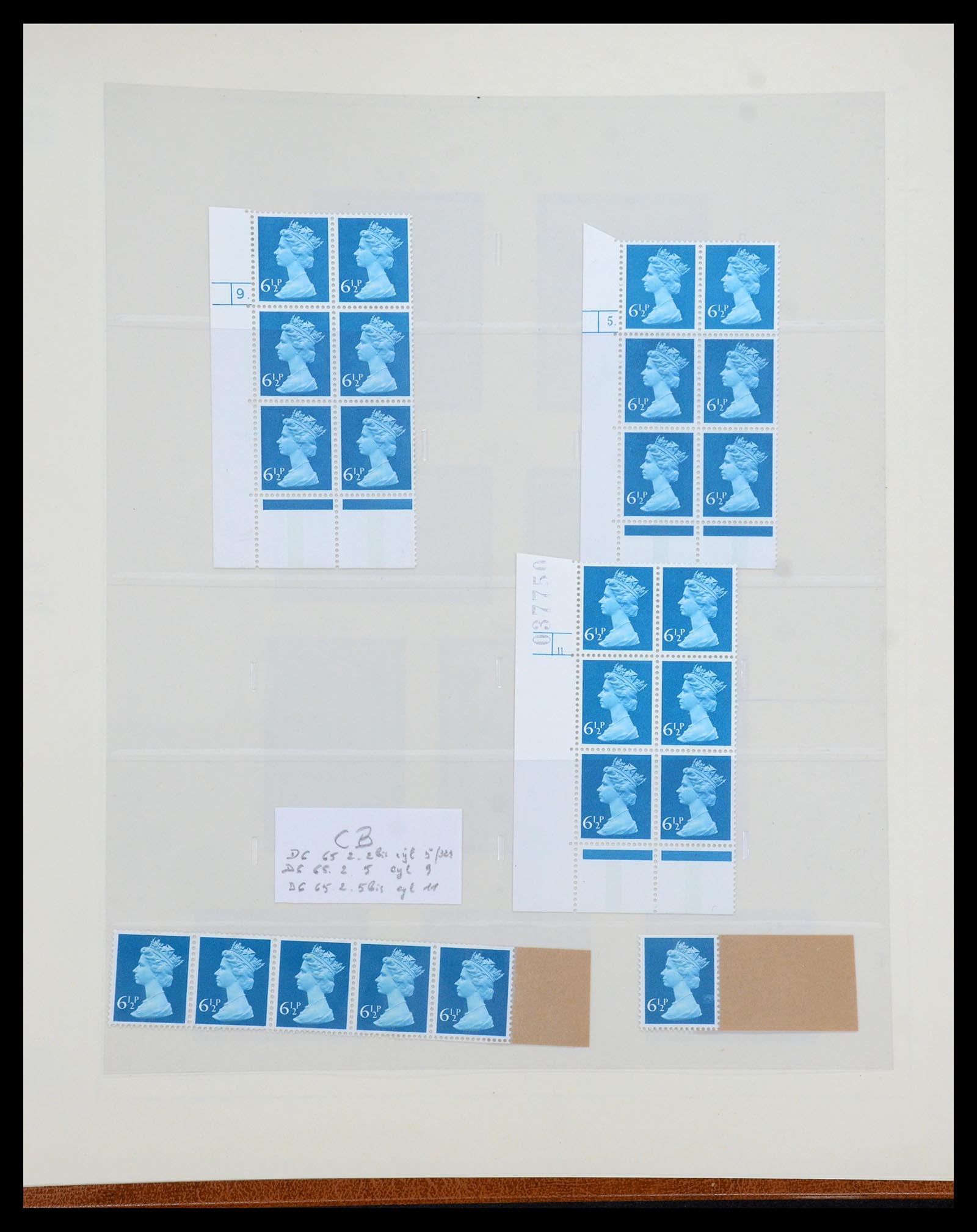 35700 123 - Postzegelverzameling 35700 Engeland machins 1971-2018!!