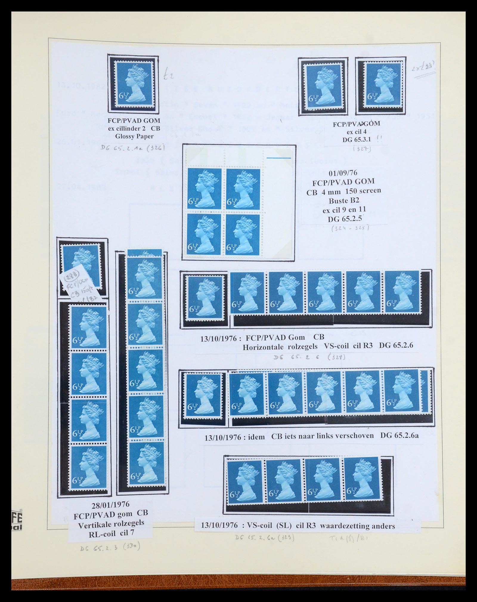 35700 124 - Postzegelverzameling 35700 Engeland machins 1971-2018!!