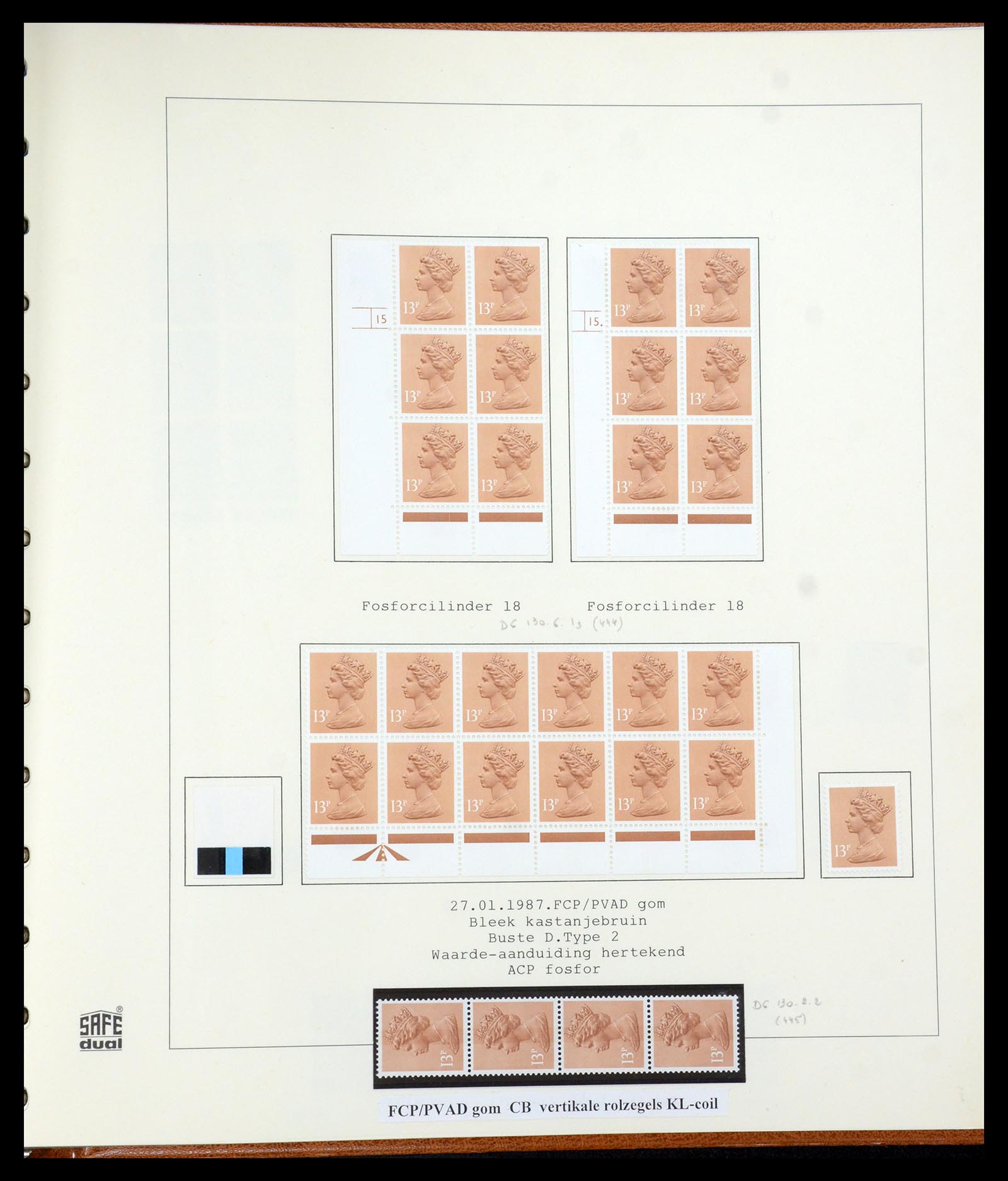 35700 164 - Postzegelverzameling 35700 Engeland machins 1971-2018!!