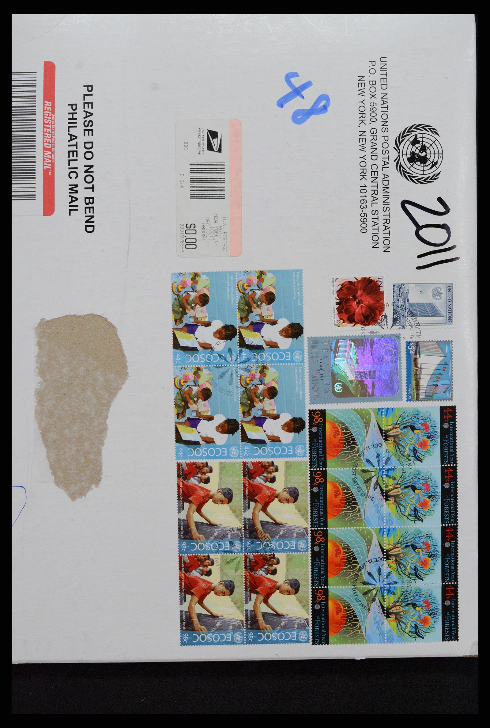 35712 1236 - Postzegelverzameling 35712 Verenigde Naties 1951-2020!!