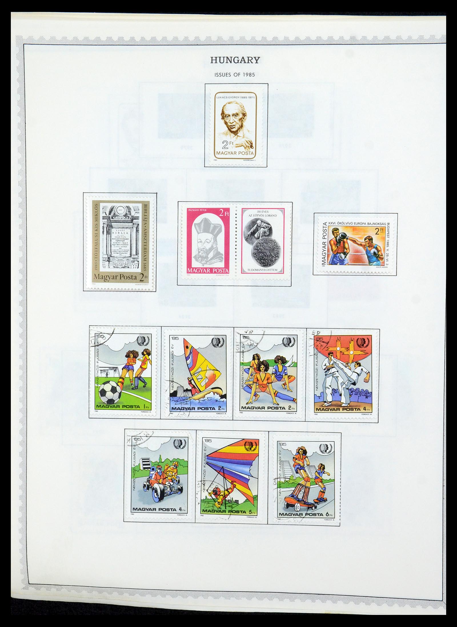 35716 636 - Postzegelverzameling 35716 Oost Europa 1870-1990.