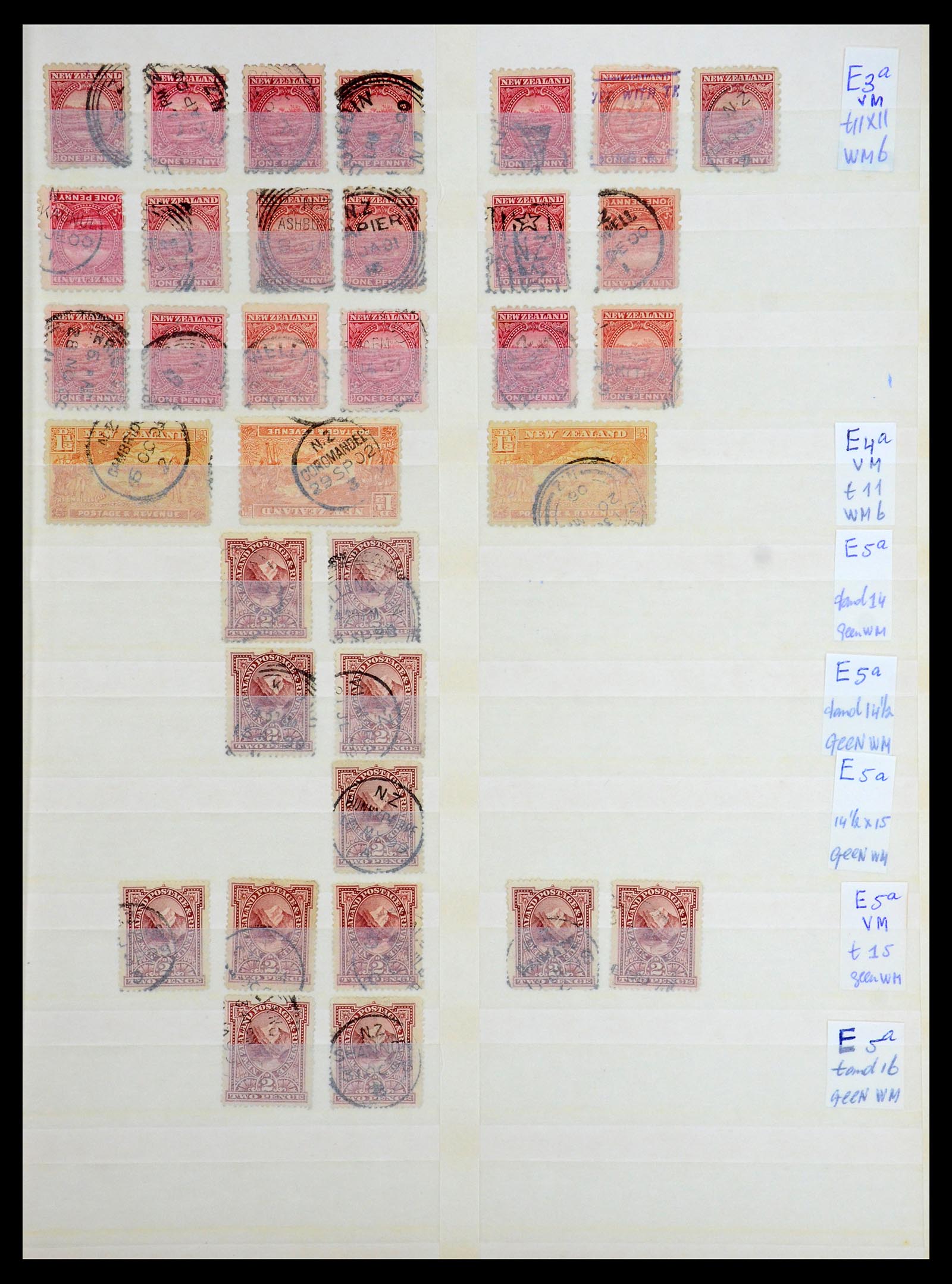35735 184 - Postzegelverzameling 35735 Nieuw Zeeland 1856-2000.