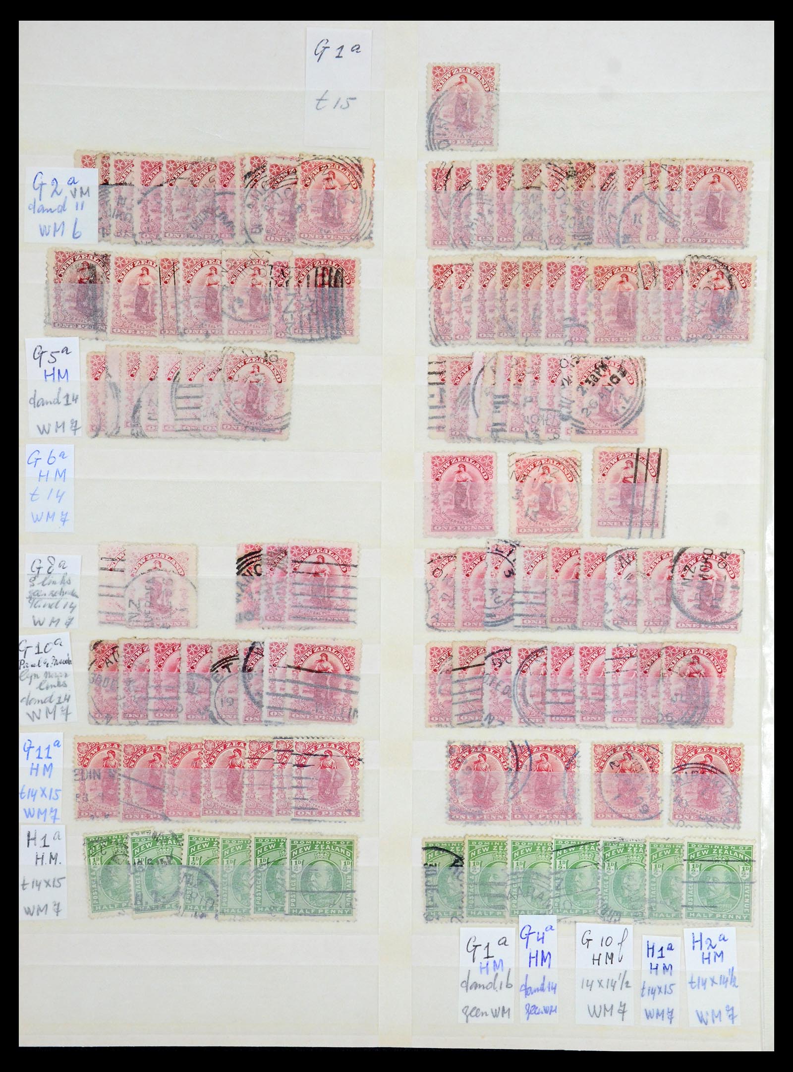 35735 189 - Postzegelverzameling 35735 Nieuw Zeeland 1856-2000.
