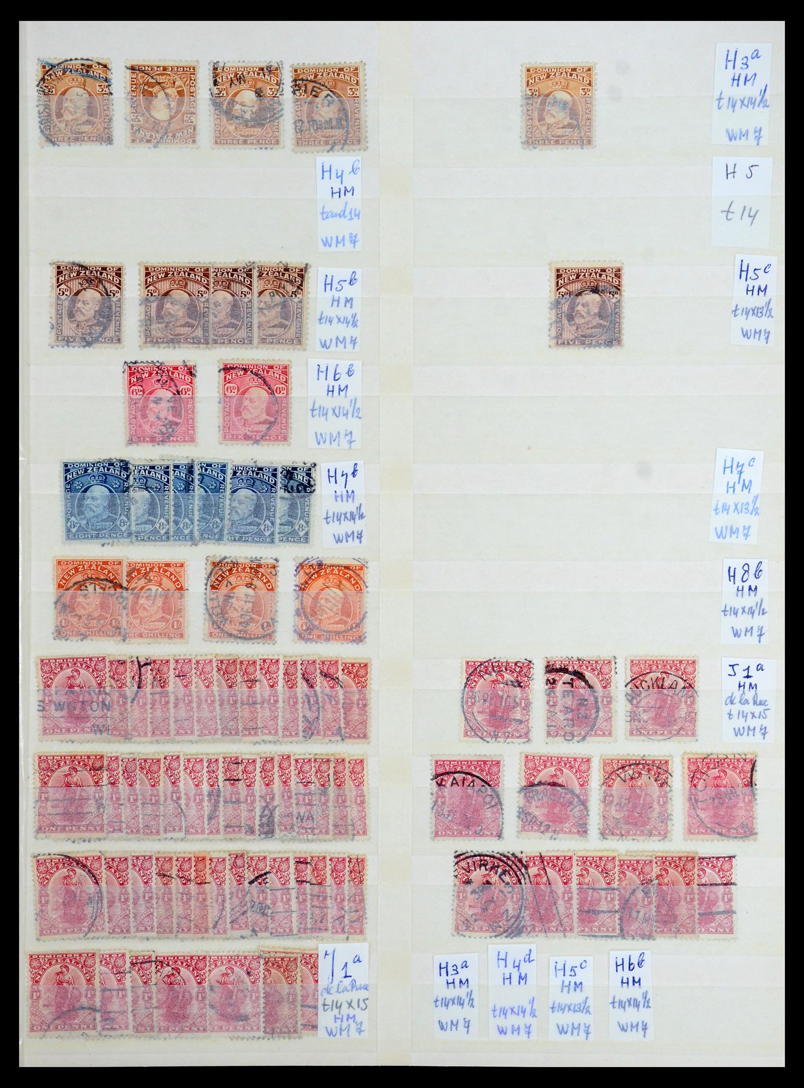 35735 190 - Postzegelverzameling 35735 Nieuw Zeeland 1856-2000.